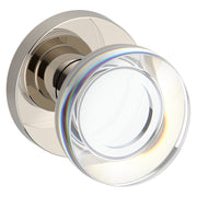 Baldwin Reserve Contemporary Crystal Full Dummy Knob Set