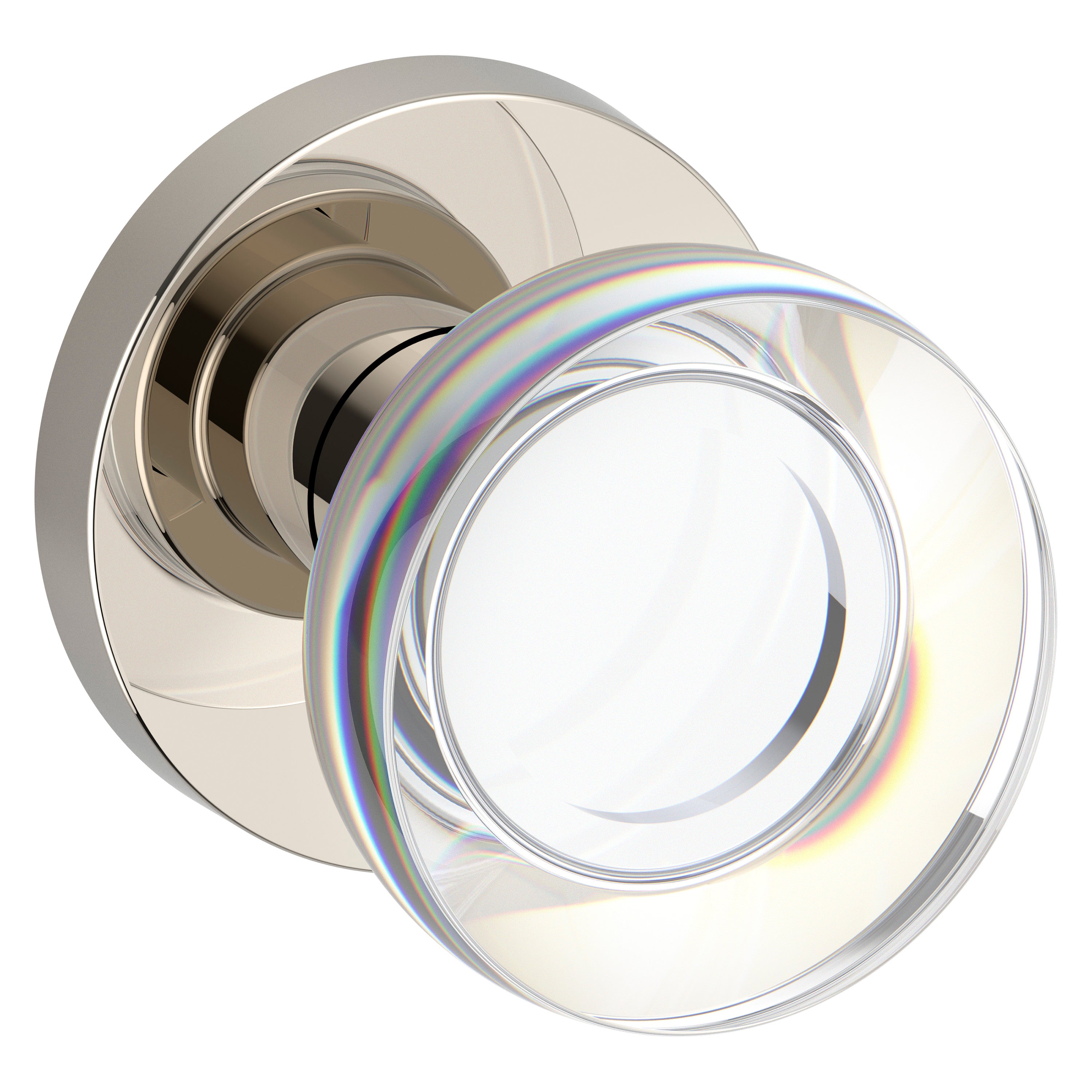 Baldwin Reserve Contemporary Crystal Full Dummy Knob Set