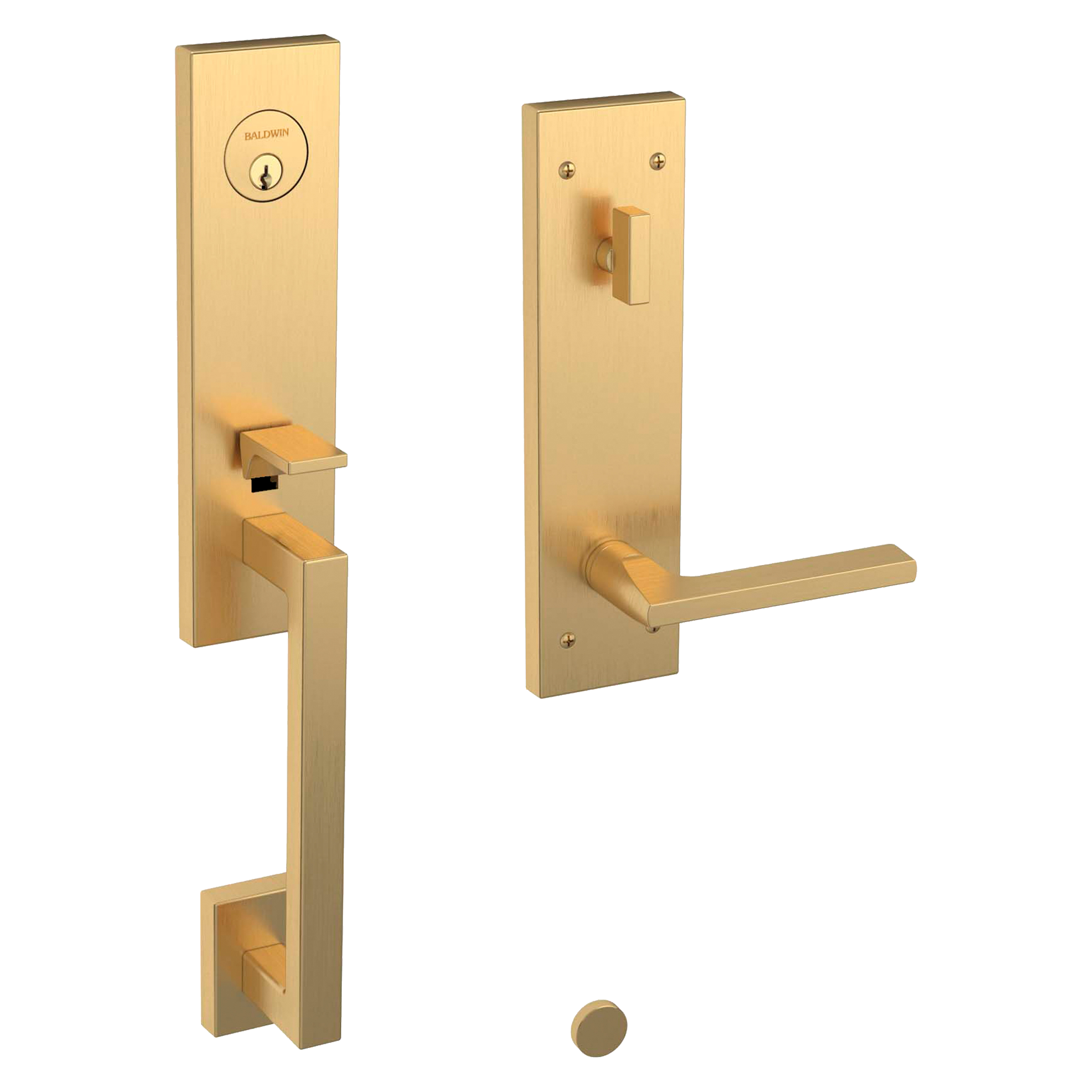 Baldwin Minneapolis Single Cylinder Handleset with 5162 Lever