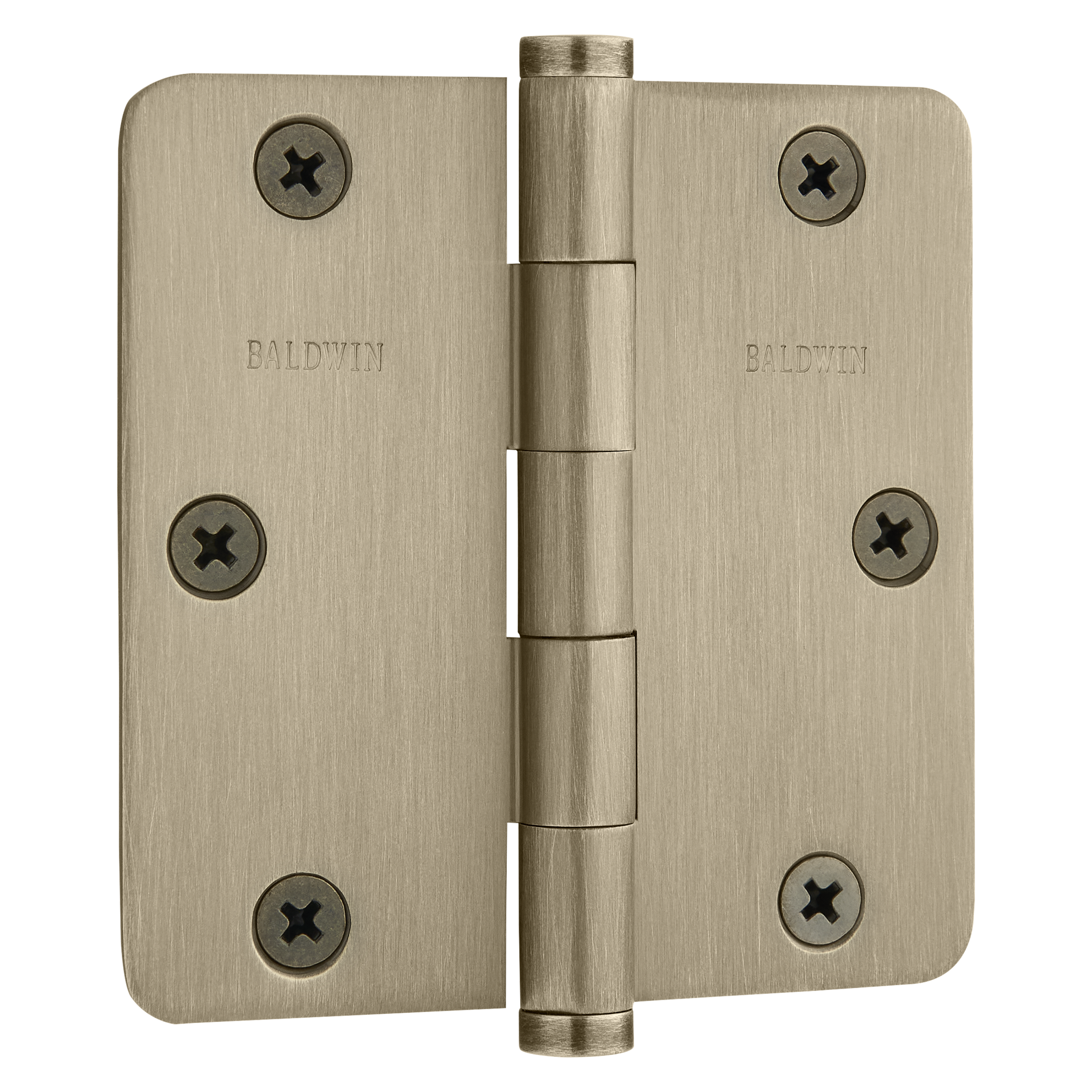 Baldwin 1435 1/4" Radius Corner 3.5" x 3.5" Hinge