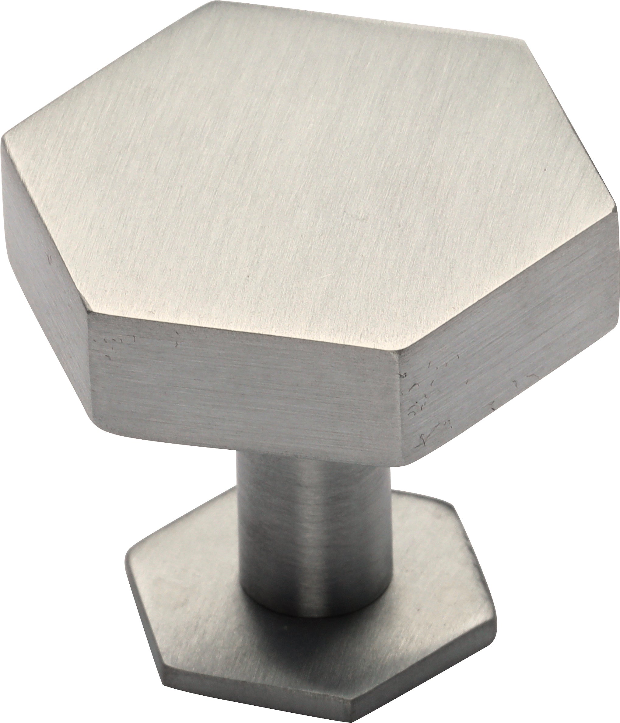 Ashley Norton Modern Hex Cabinet Knob with Rosette