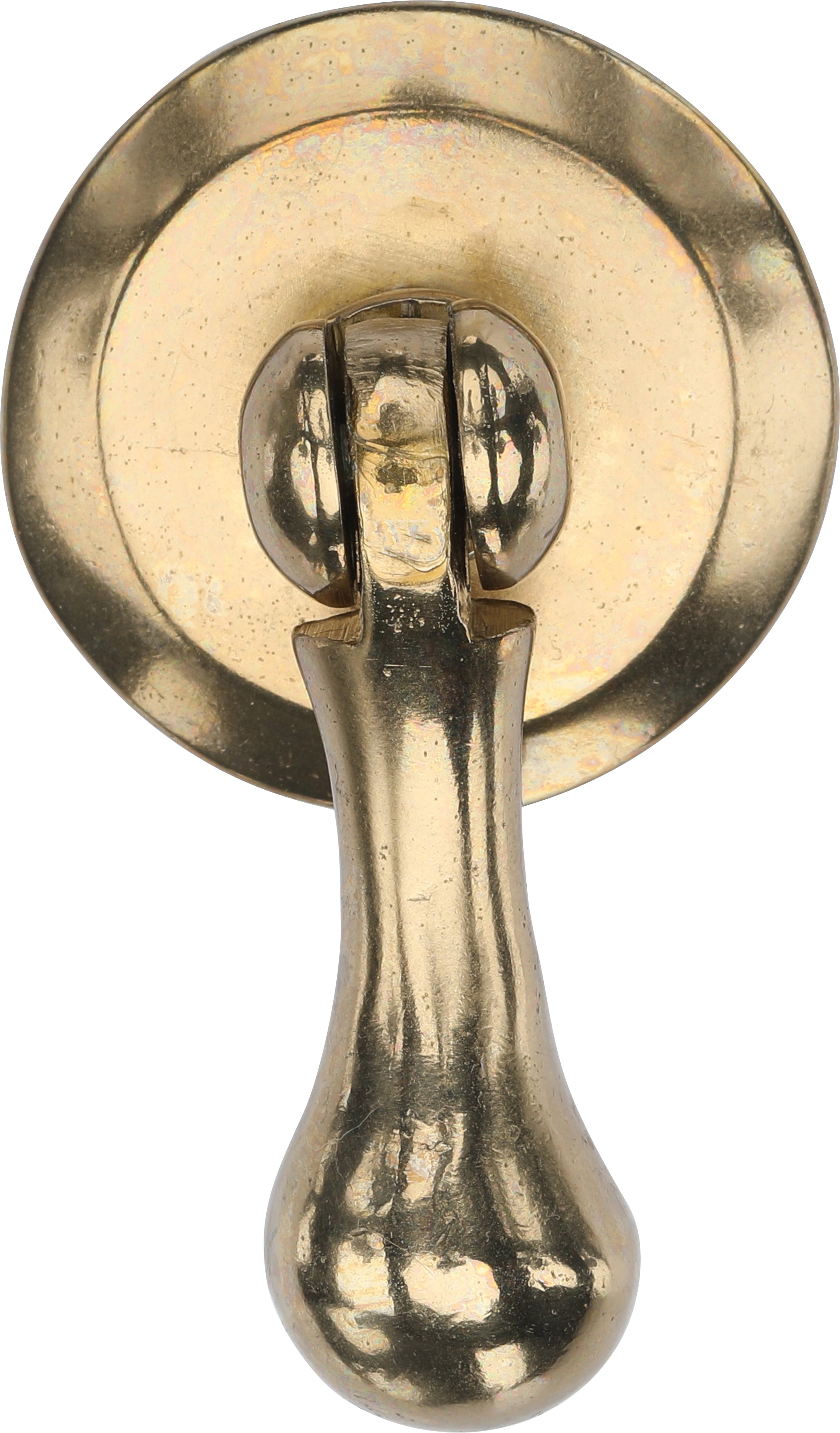 Ashley Norton Bronze Drop Pull on Round Plate