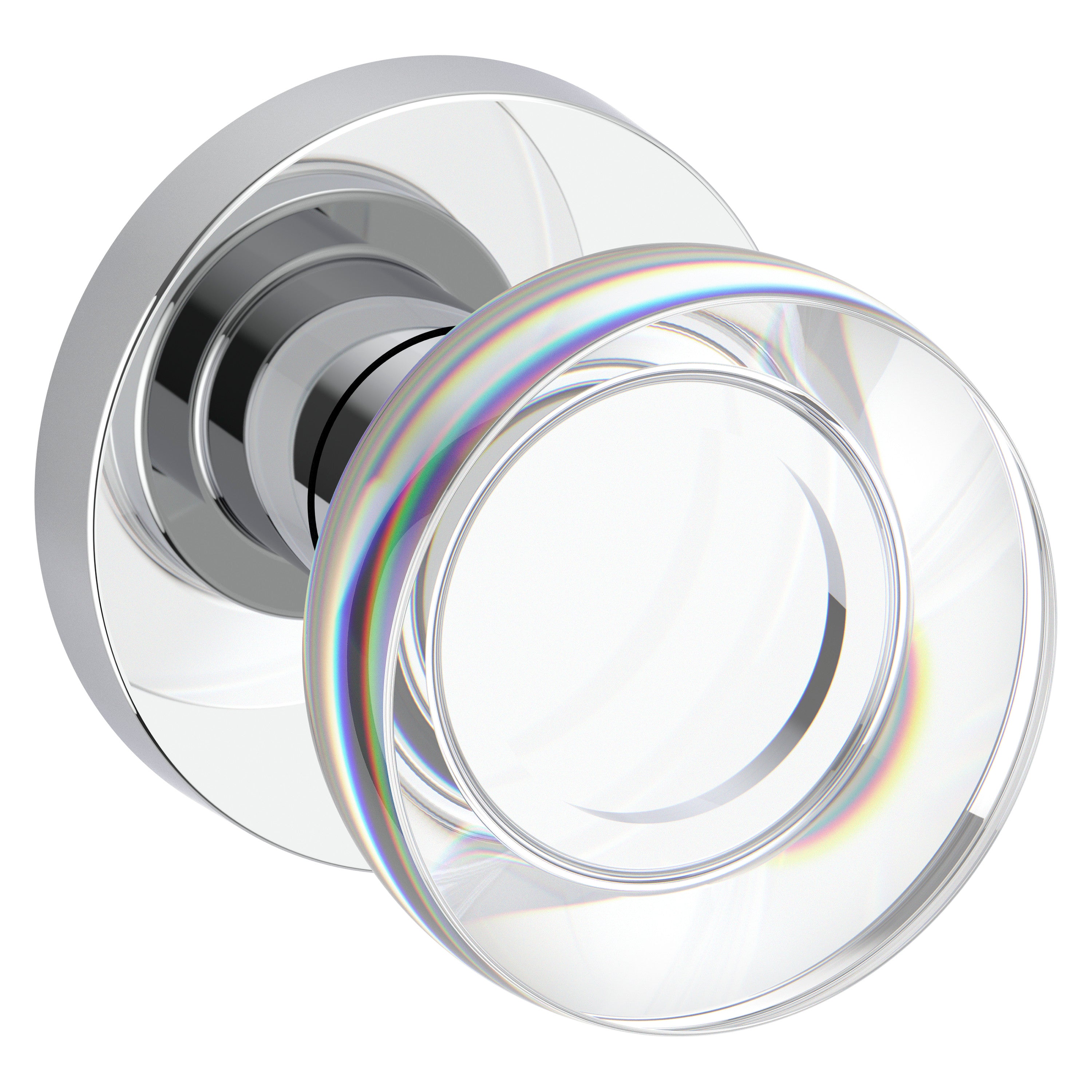 Baldwin Reserve Contemporary Crystal Full Dummy Knob Set