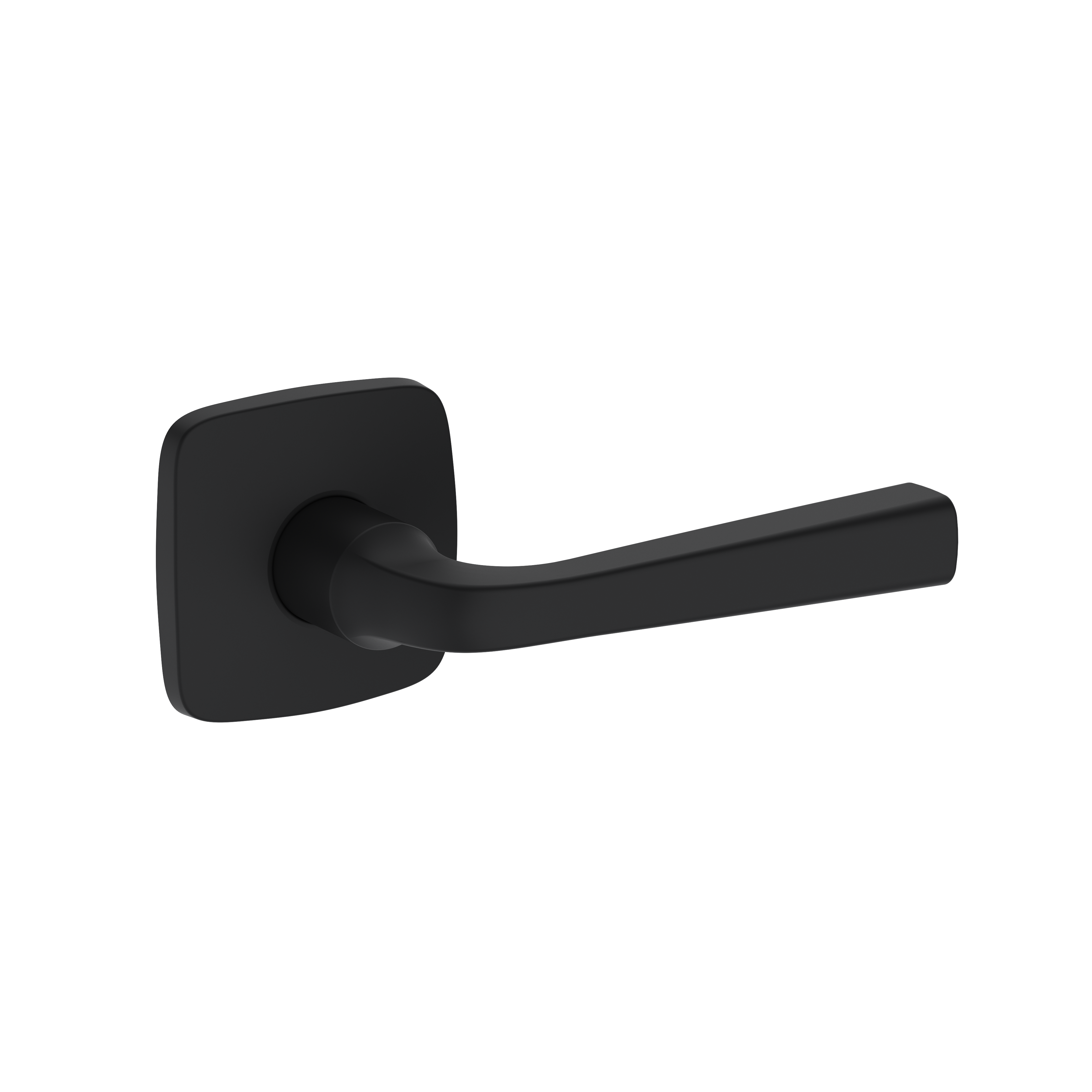 Baldwin Kingvale Lever Set with Soft Square Rose