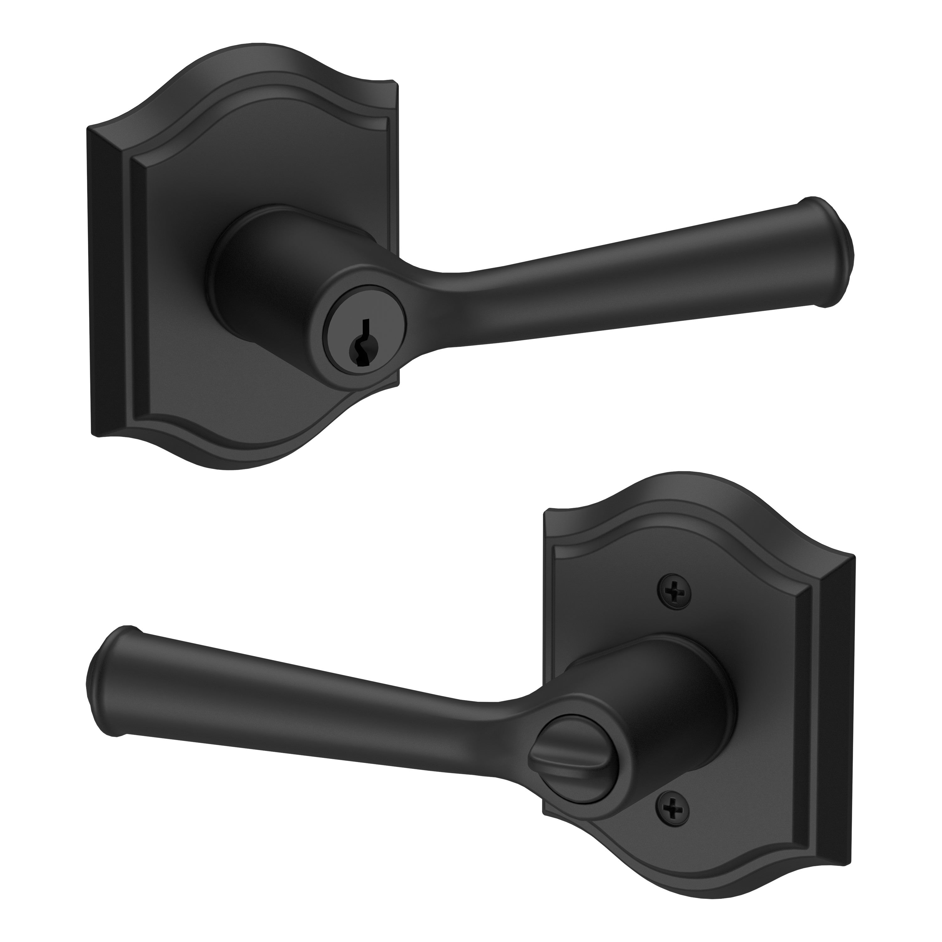 Baldwin Reserve Keyed Federal Lever Set