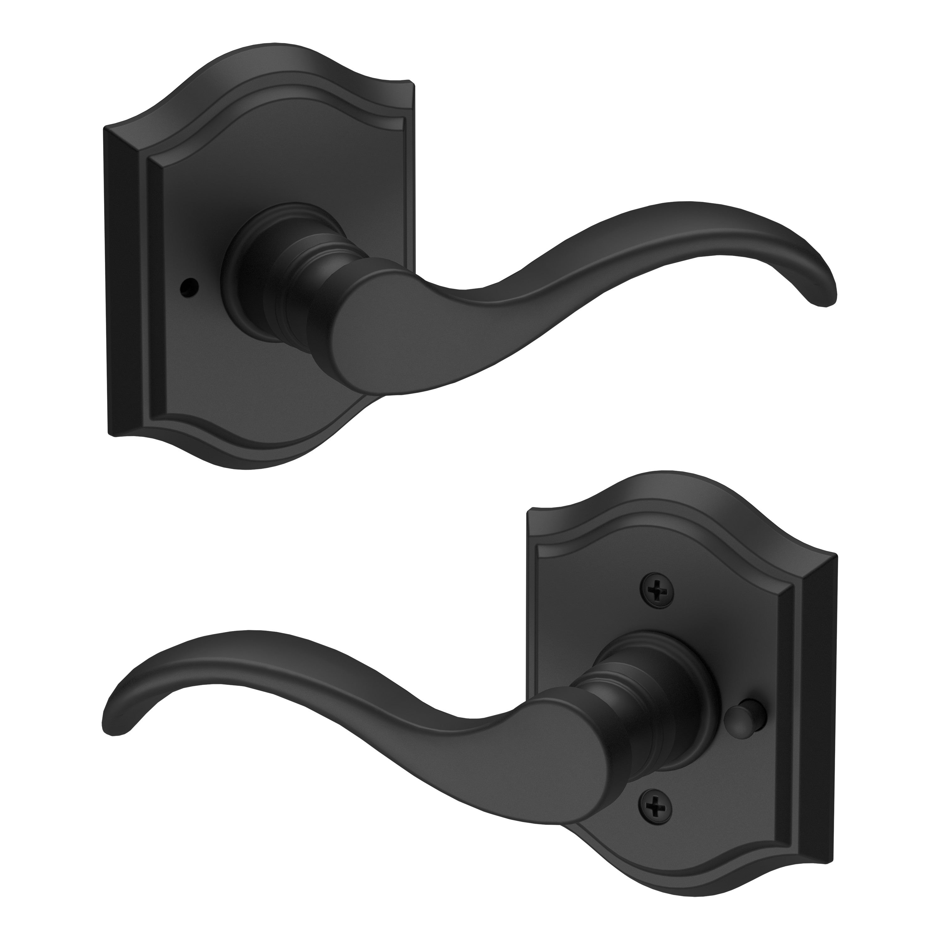 Baldwin Reserve Curve Privacy Lever Set