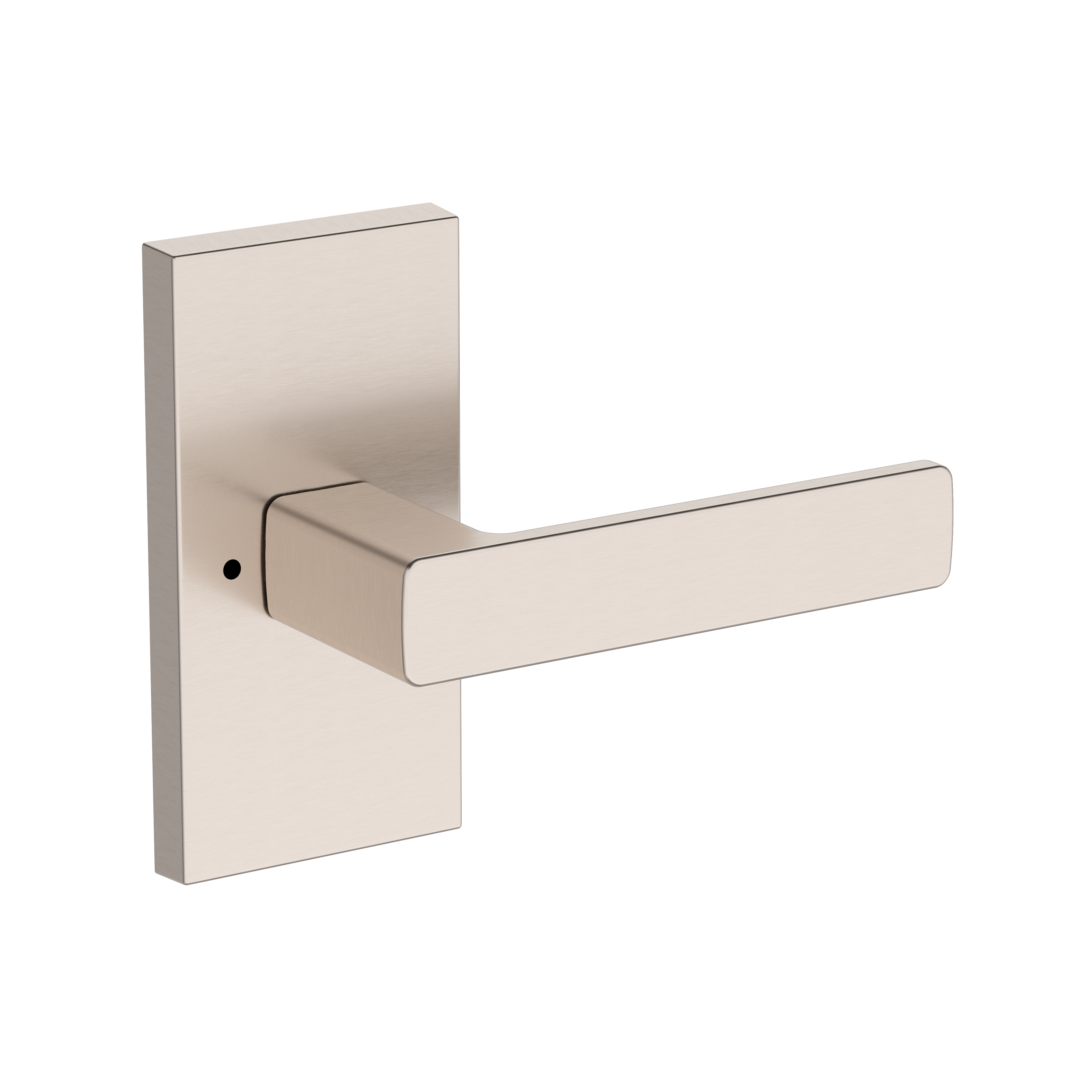 Baldwin Sharpewood Lever Set with Contemporary 5" Rose