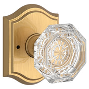 Baldwin Reserve Crystal Privacy Knob Set