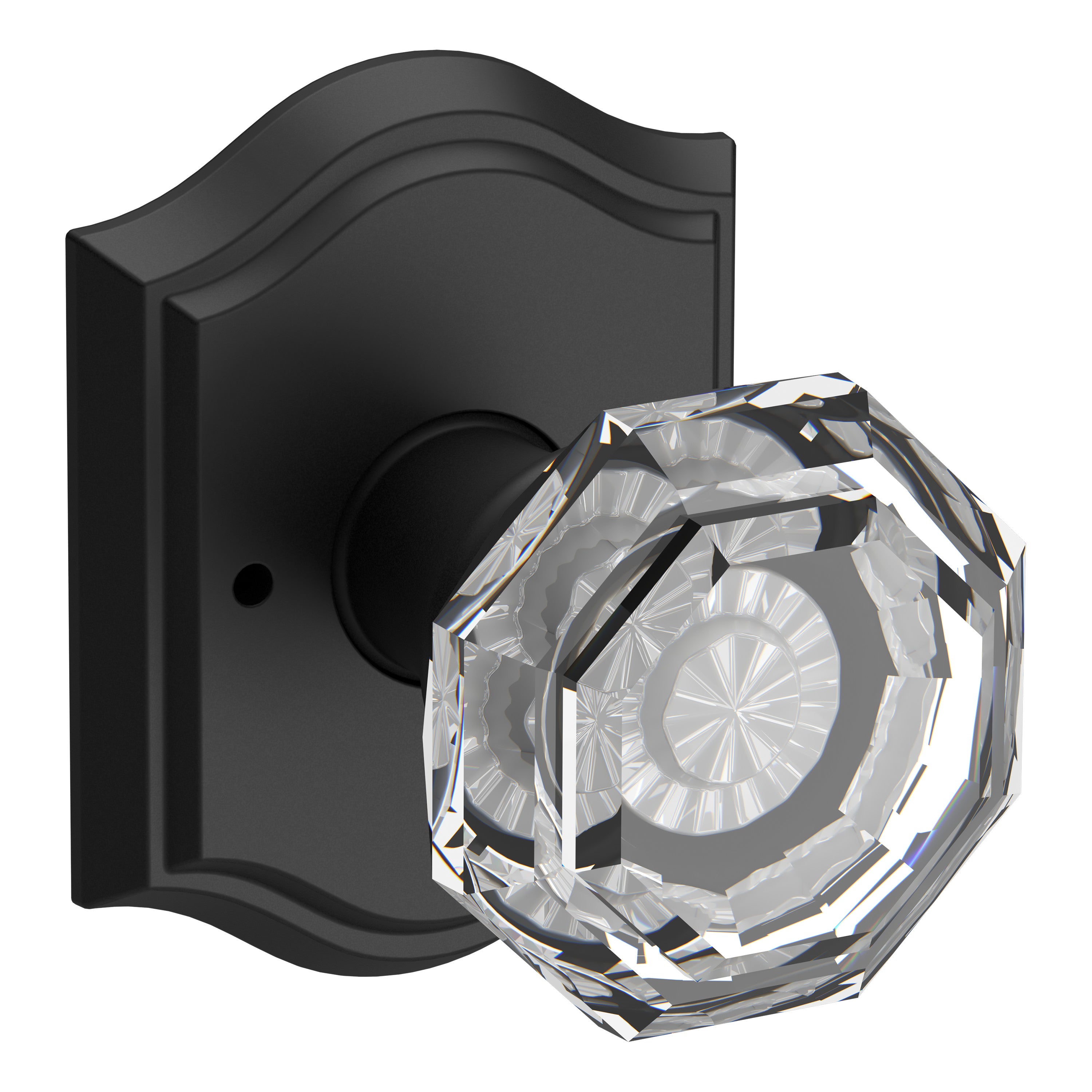 Baldwin Reserve Crystal Privacy Knob Set