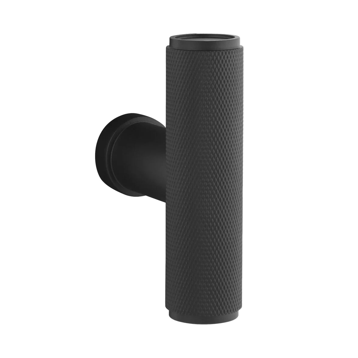 Emtek Hercules Knurled Tubular Entry Set Sectional with Ace Knurled Knob