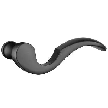 Emtek Hercules Knurled Tubular Entry Set Sectional with Cortina Lever