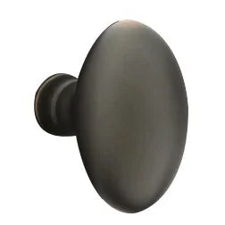 Emtek Hercules Smooth Tubular Entry Set Sectional with Egg Knob