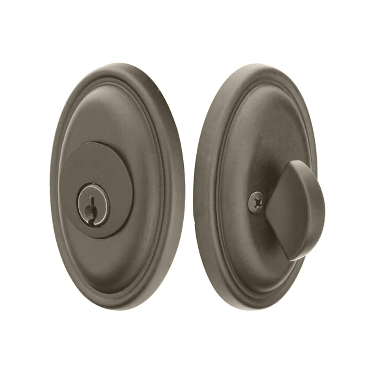 Emtek #14 Tuscany Bronze Rosette Deadbolt