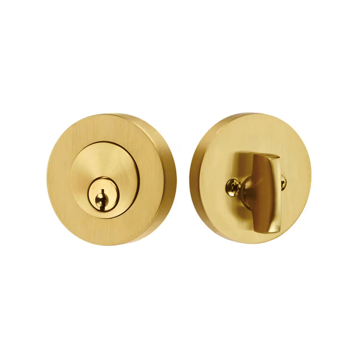 Emtek Modern Disc Rosette Deadbolt