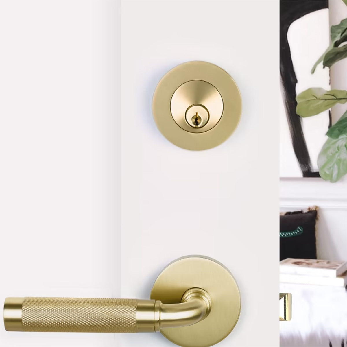 Emtek Modern Disc Rosette Deadbolt