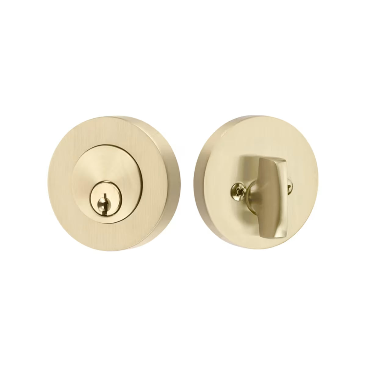 Emtek Modern Disc Rosette Deadbolt