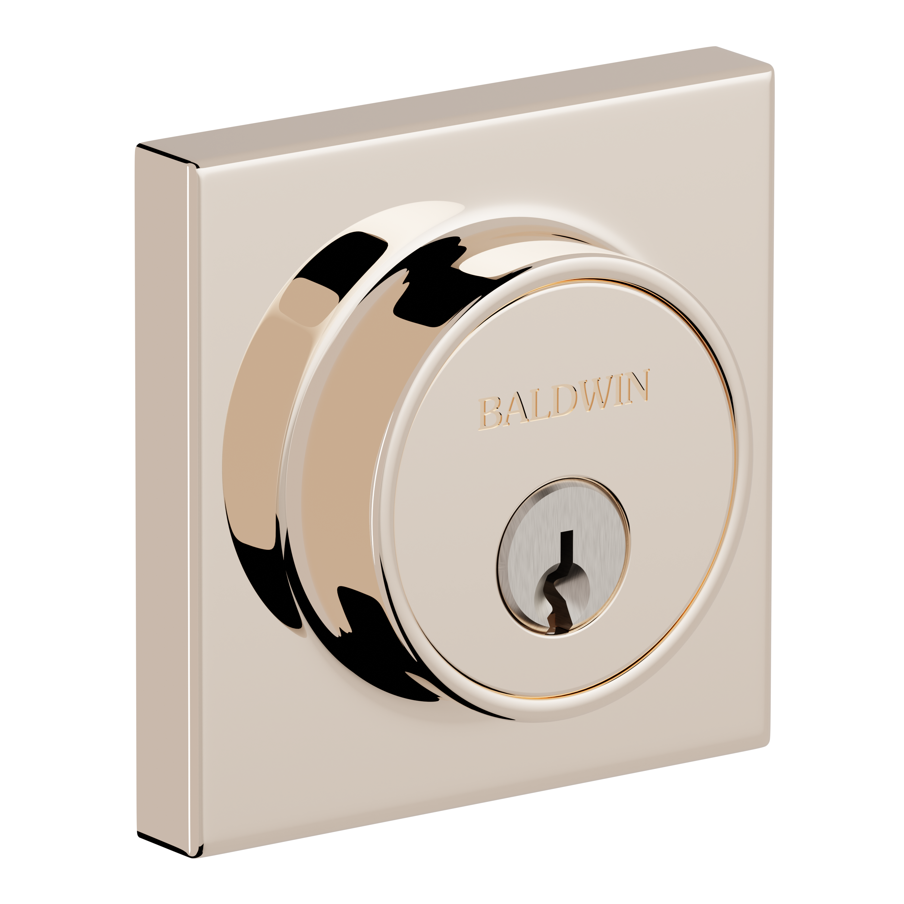 Baldwin 8220LL Gramercy Square Level Deadbolt, Bluetooth + Matter