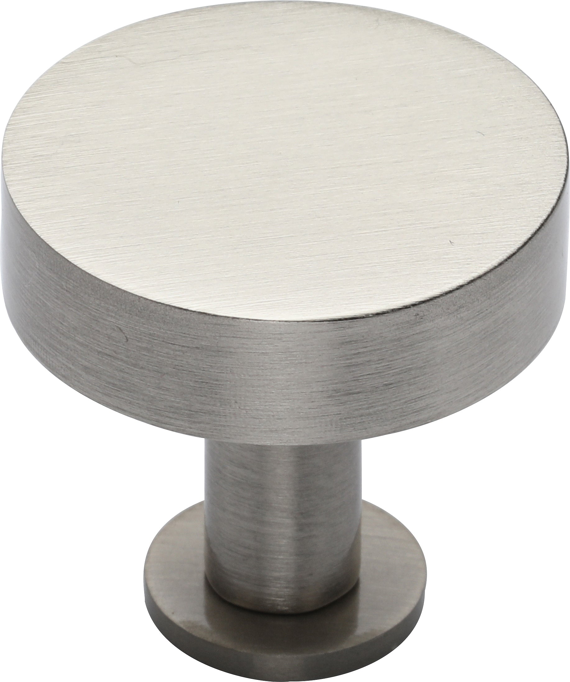 Ashley Norton Knurled Disc Cabinet Knob with Rosette