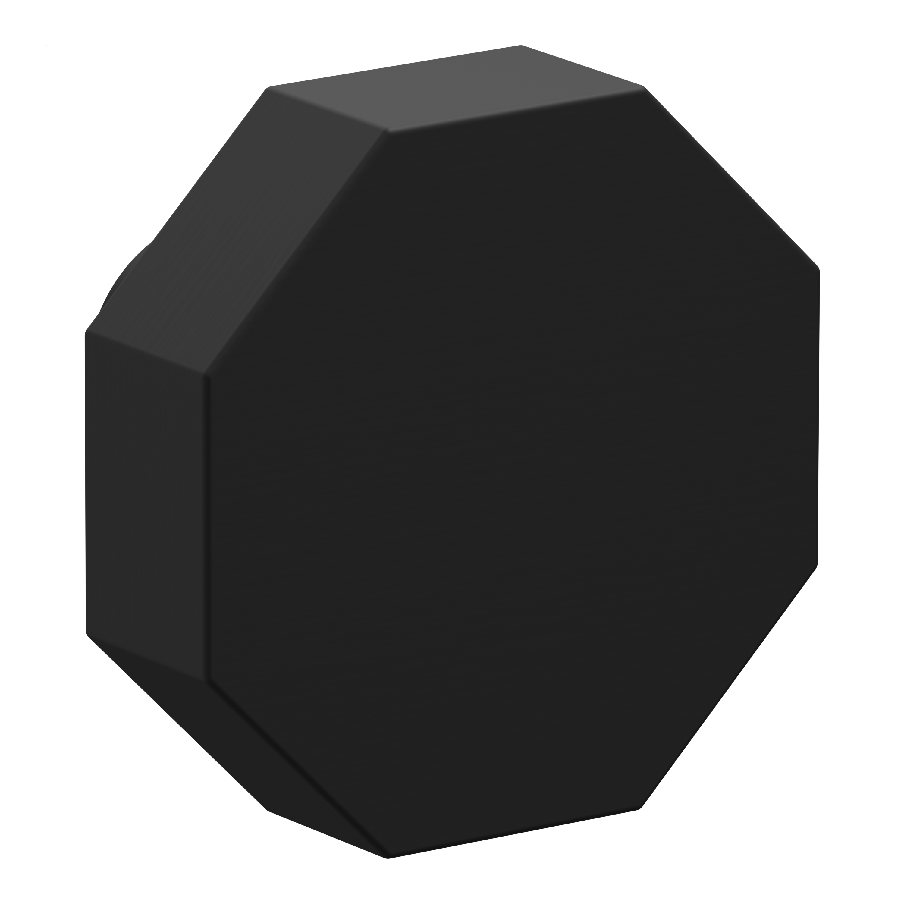 Baldwin 4441 Octagonal Facet Knob