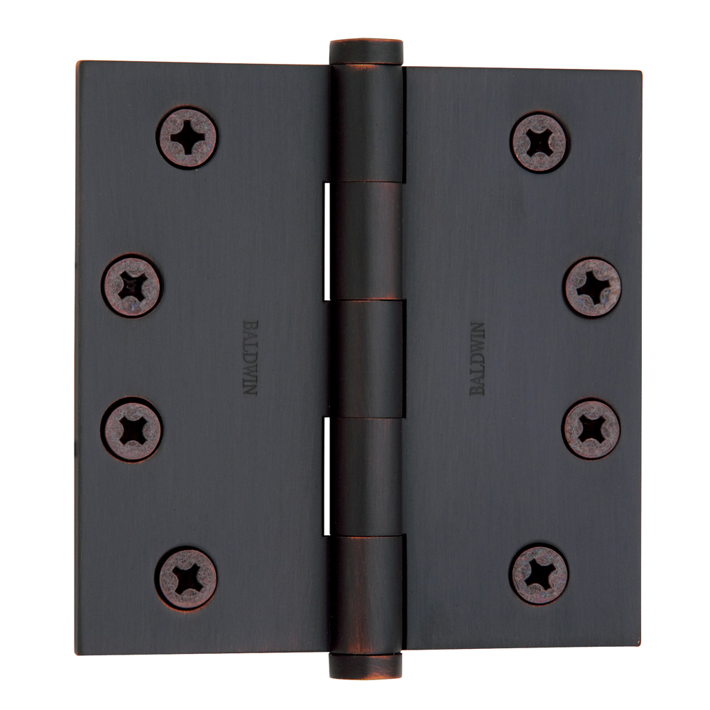 Baldwin 1040 4" x 4" NRP Square Corner Hinge