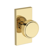 Baldwin Vashon Knob Set with Contemporary 5" Rose