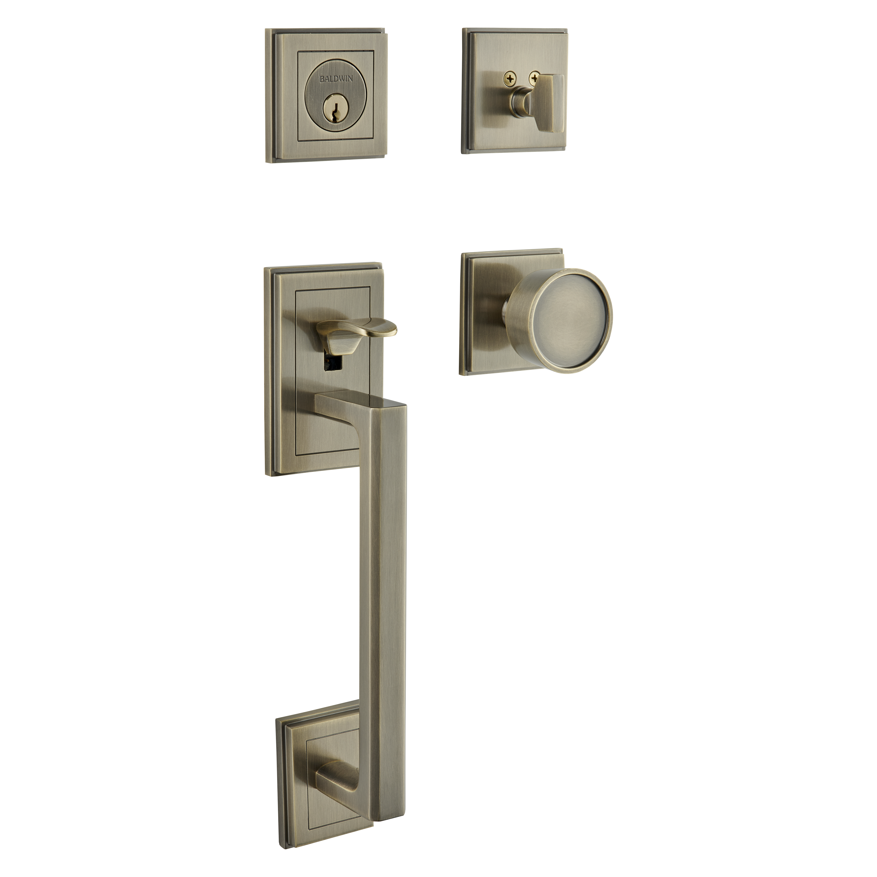 Baldwin Hollywood Hills Sectional Trim with K008 Knob