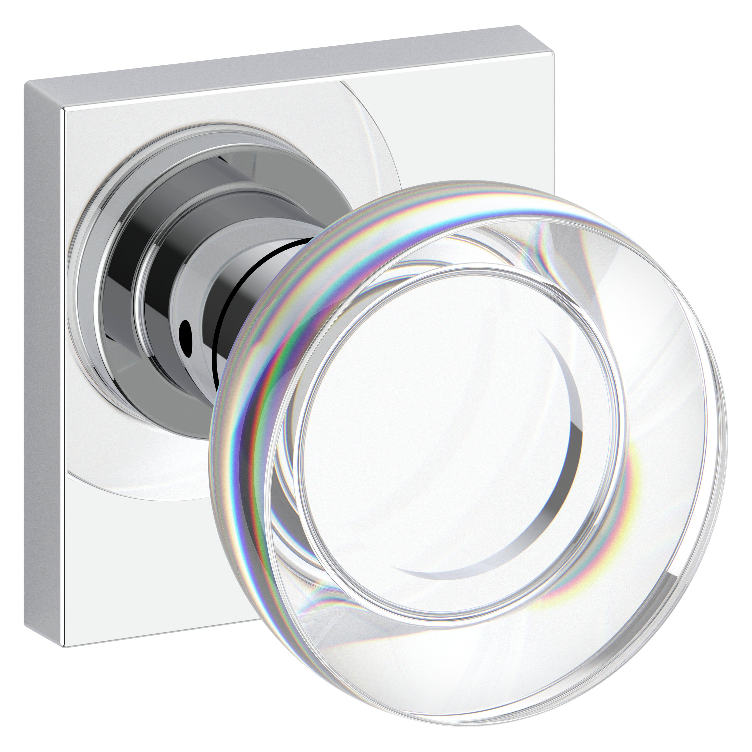 Baldwin Reserve Contemporary Crystal Passage Knob Set