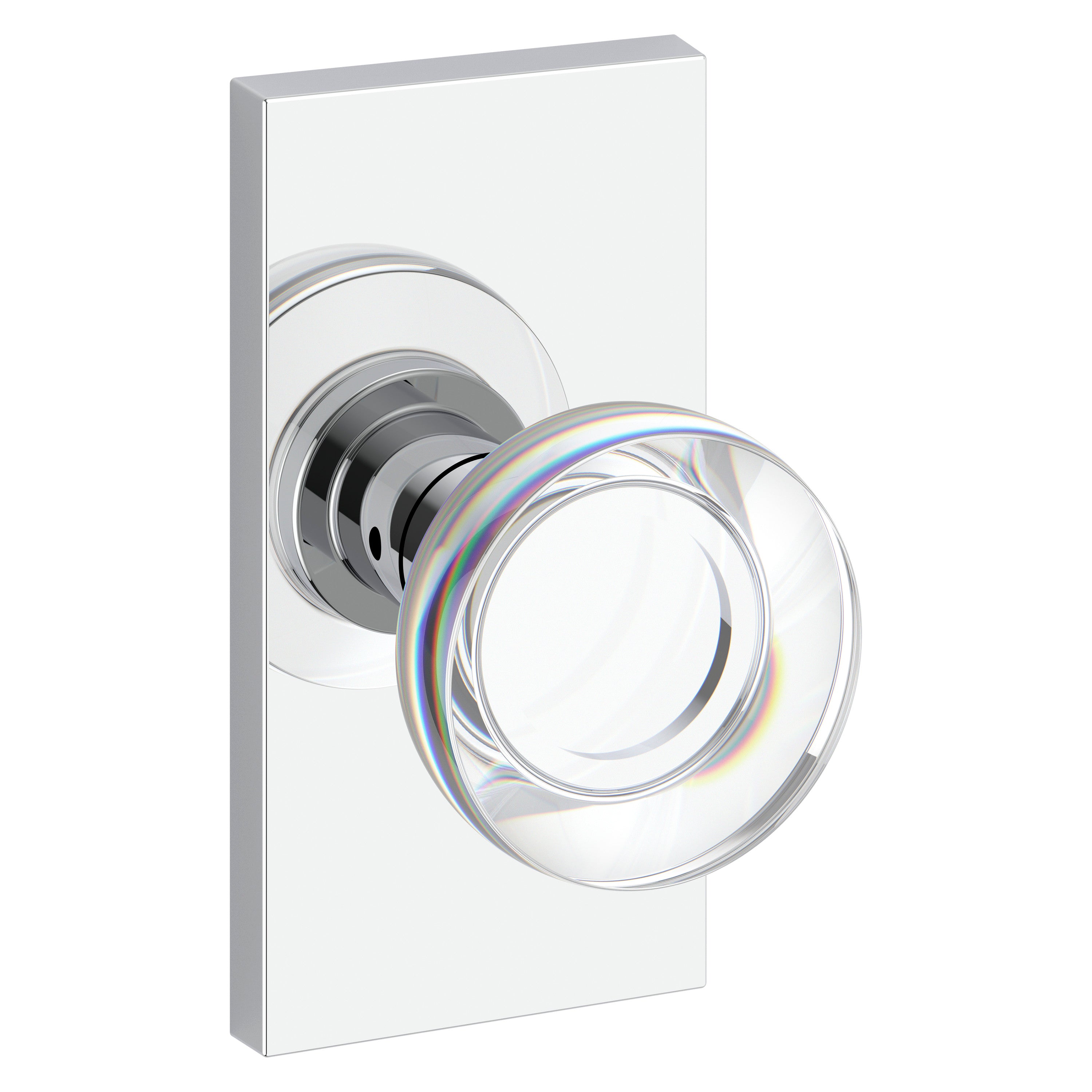Baldwin Reserve Contemporary Crystal Passage Knob Set
