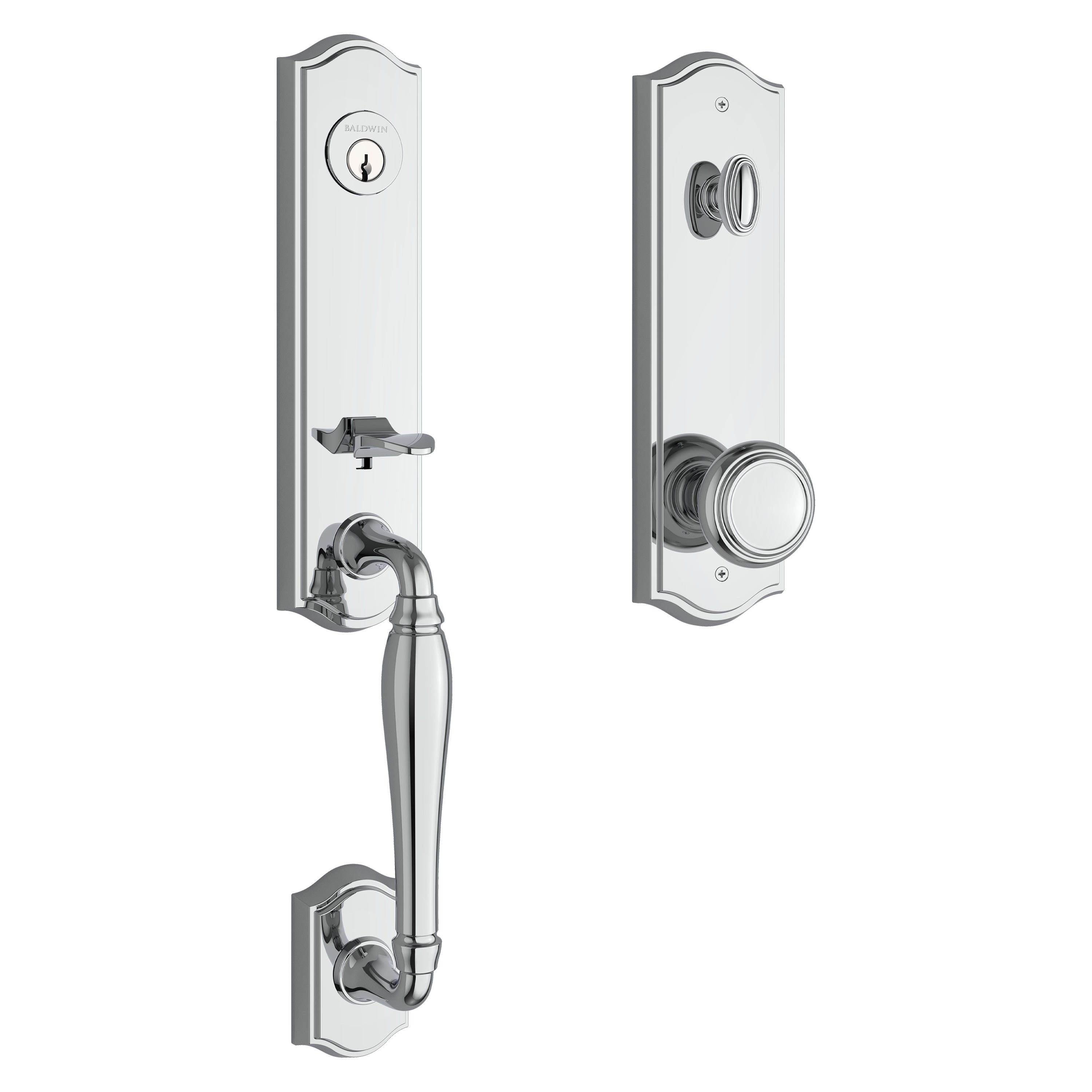 Baldwin Reserve New Hampshire Handleset With Traditional Knob