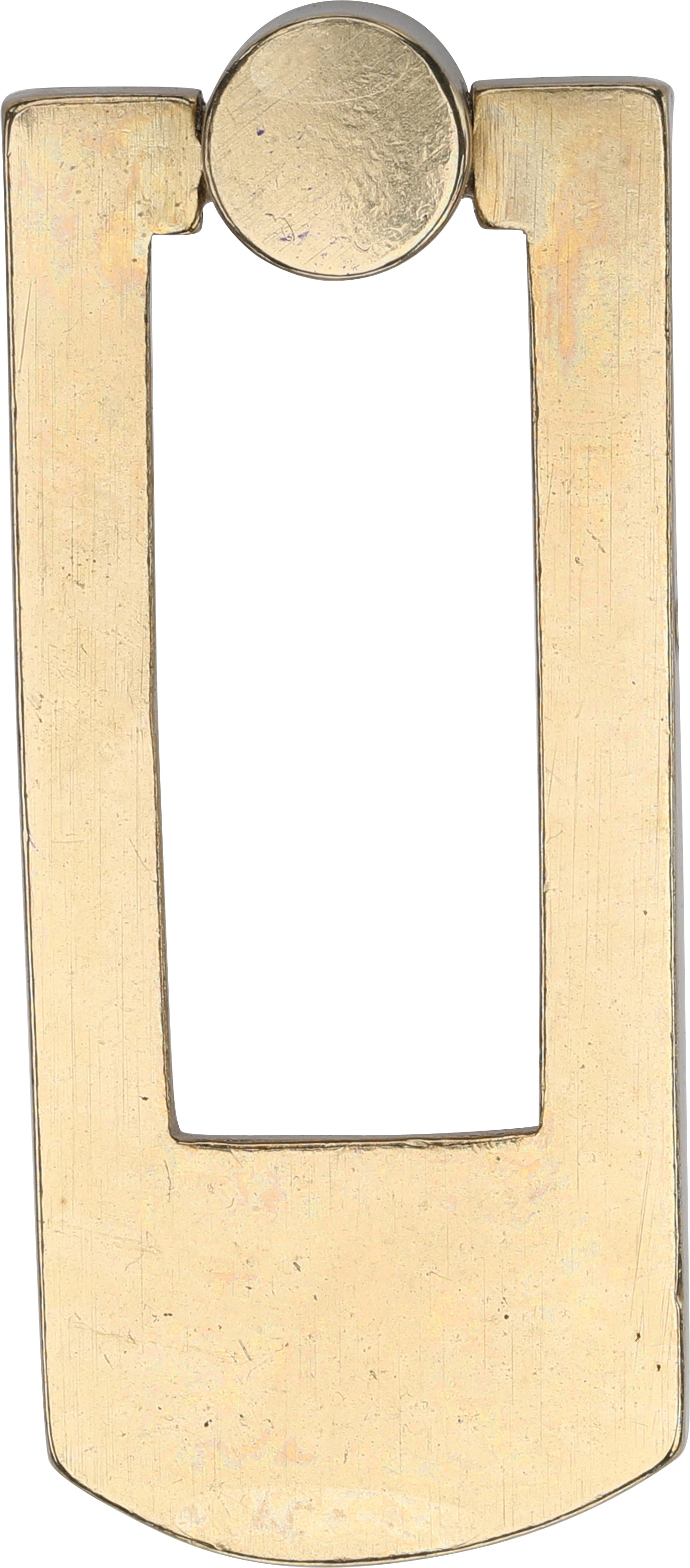 Ashley Norton Bronze Curved Drop Pull