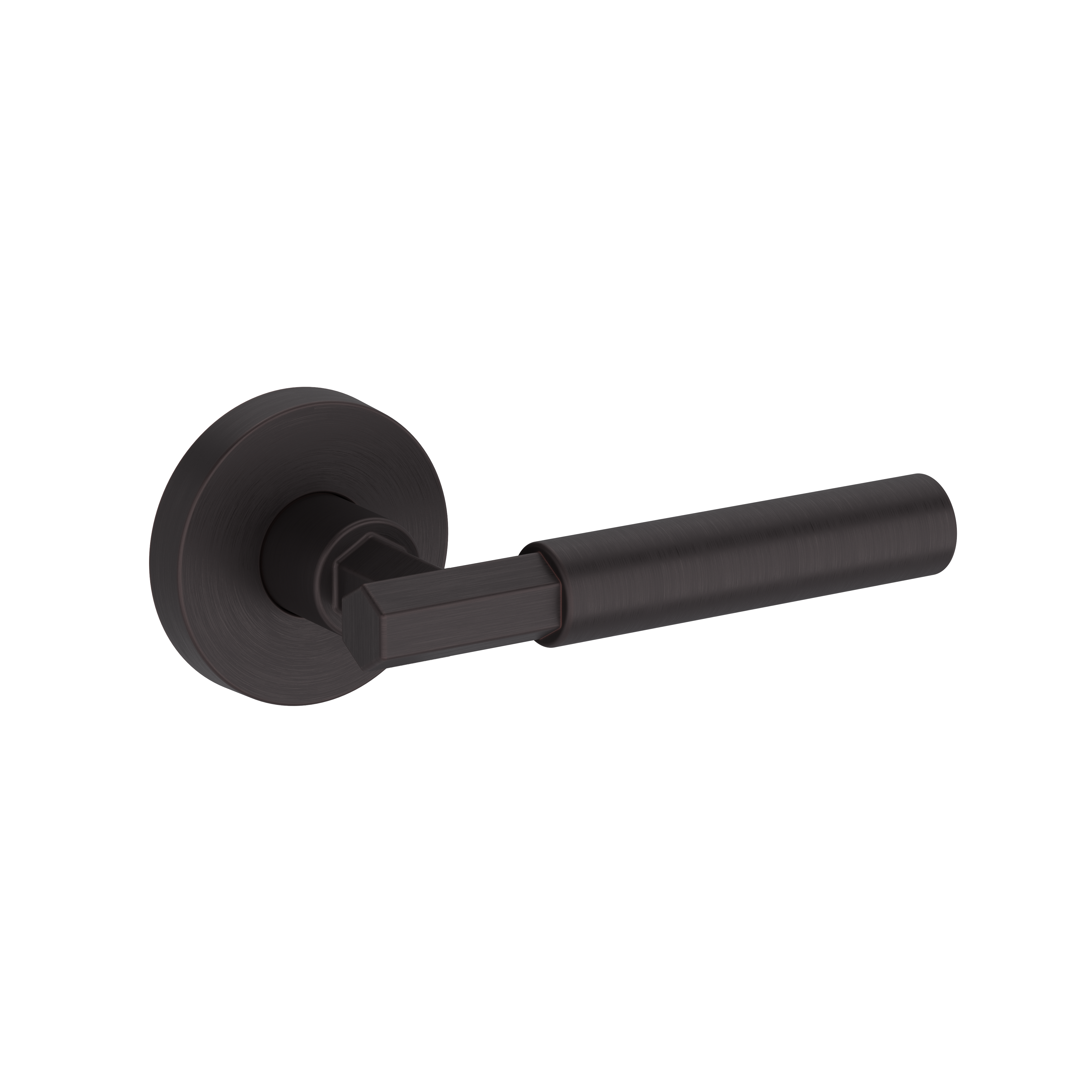 Baldwin Riddling Lever Set with Contemporary Round Rose