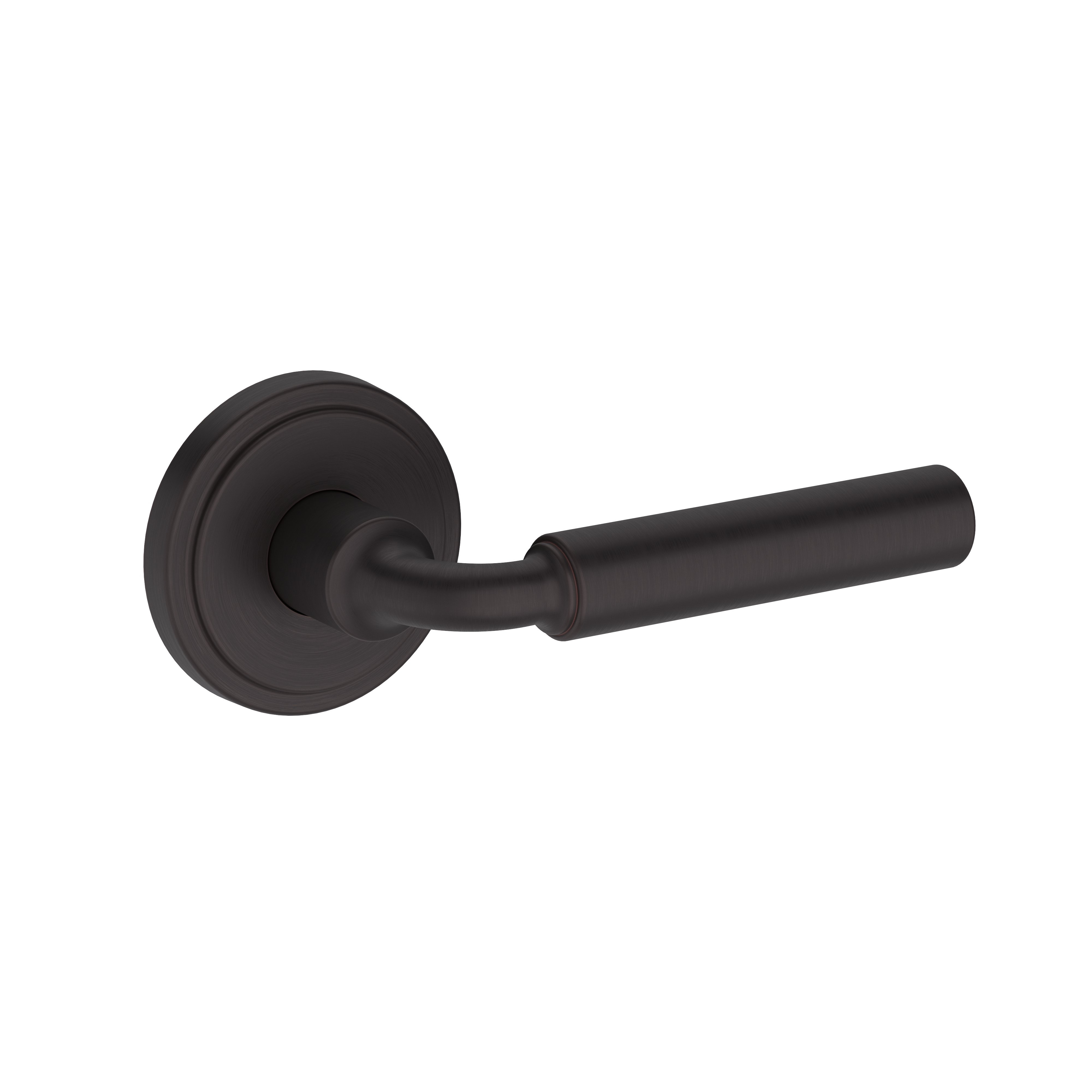 Baldwin La Conner Lever Set with Stepped Round Rose