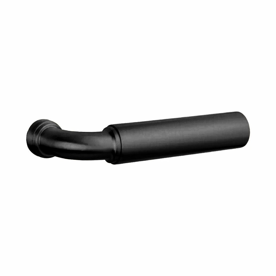Emtek Hercules Smooth Tubular Entry Set Sectional with Manning Lever
