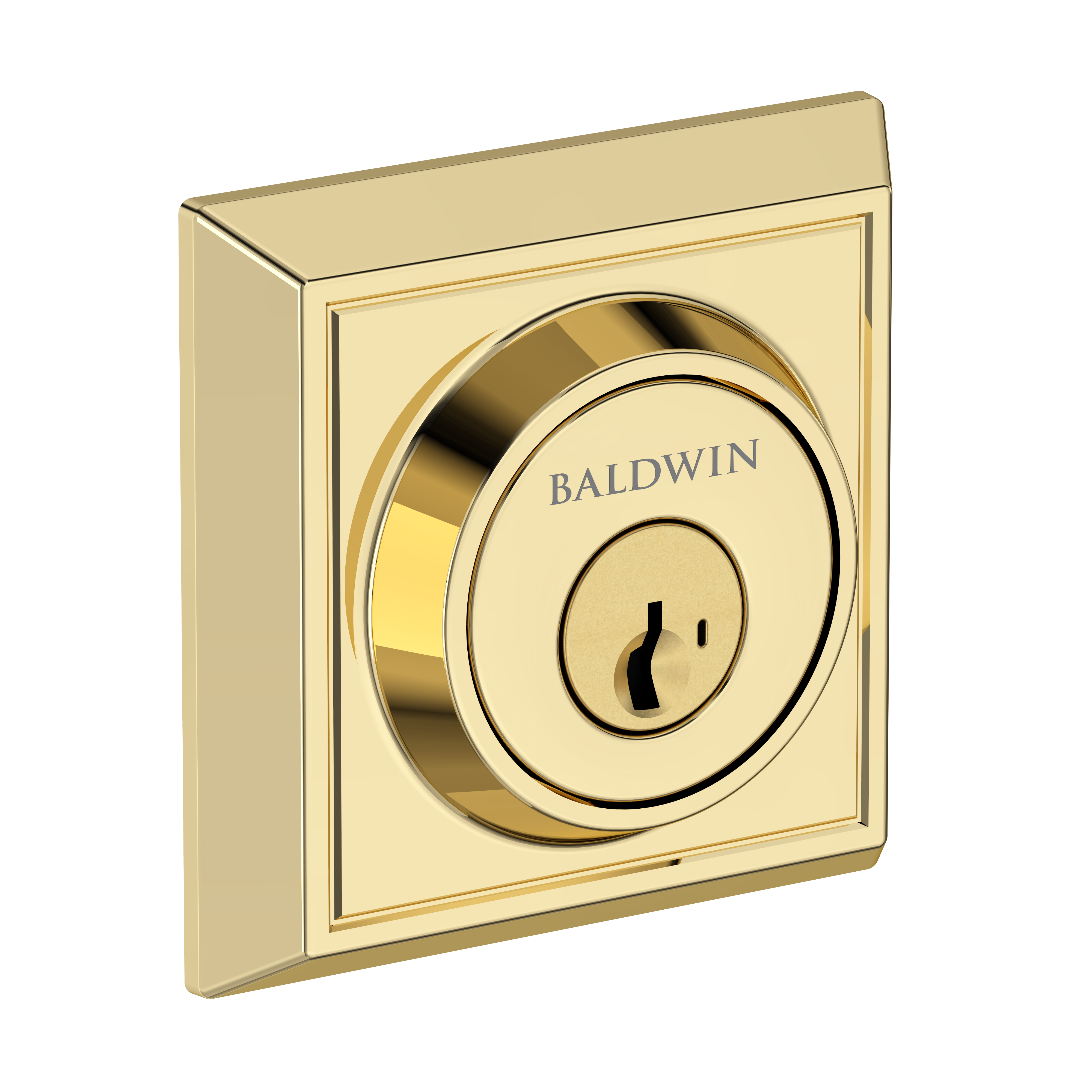 Baldwin Chamfered Square Single Cylinder Deadbolt