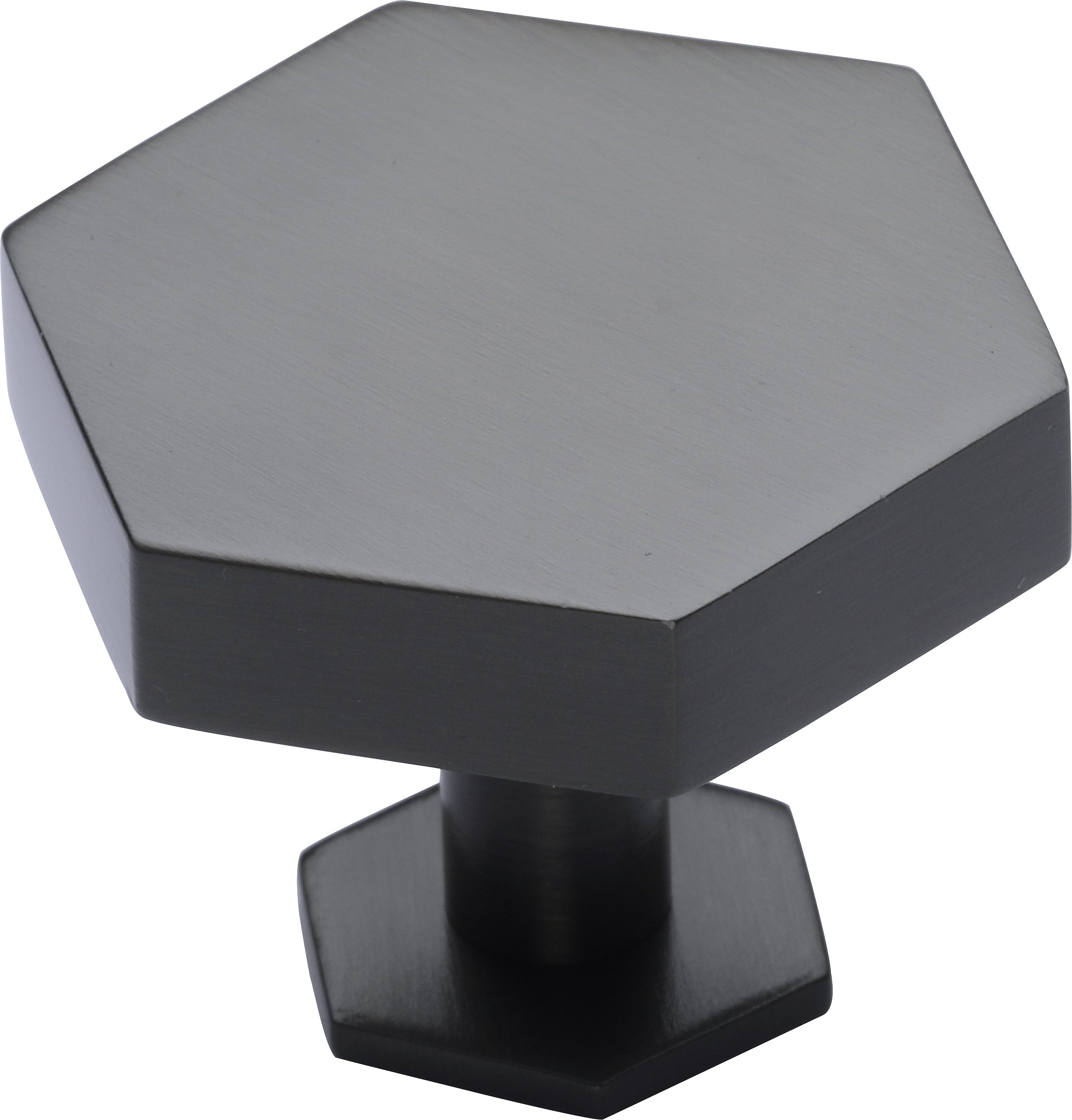 Ashley Norton Modern Hex Cabinet Knob with Rosette