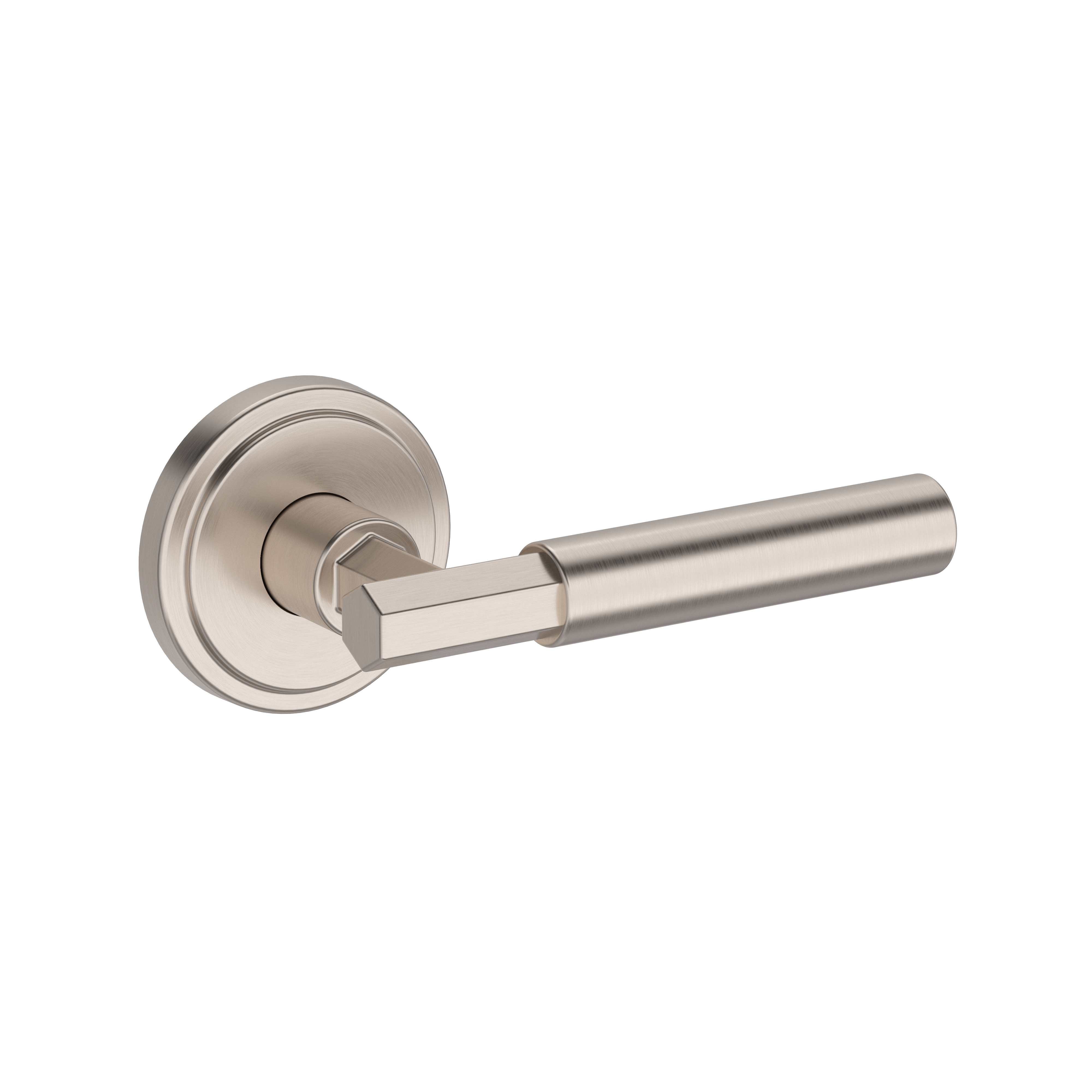 Baldwin Riddling Lever Set with Stepped Round Rose