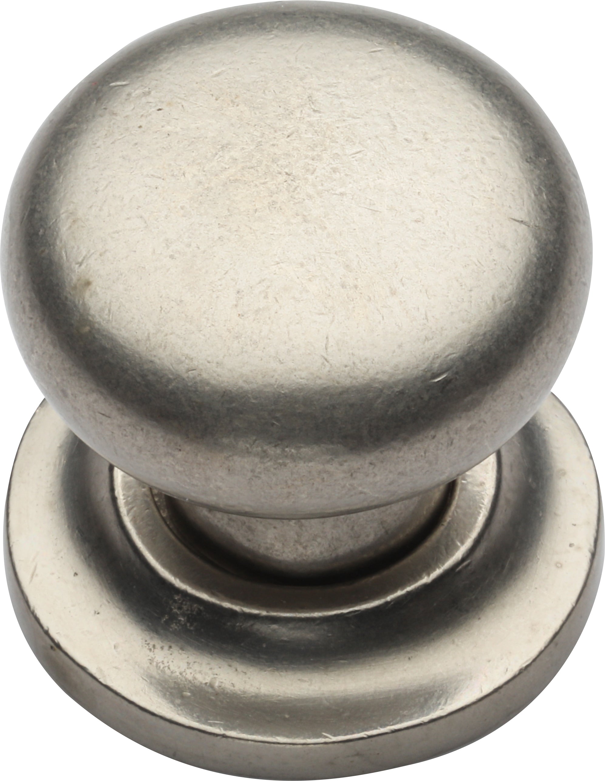 Ashley Norton Bronze Round Cabinet Knob on Rose