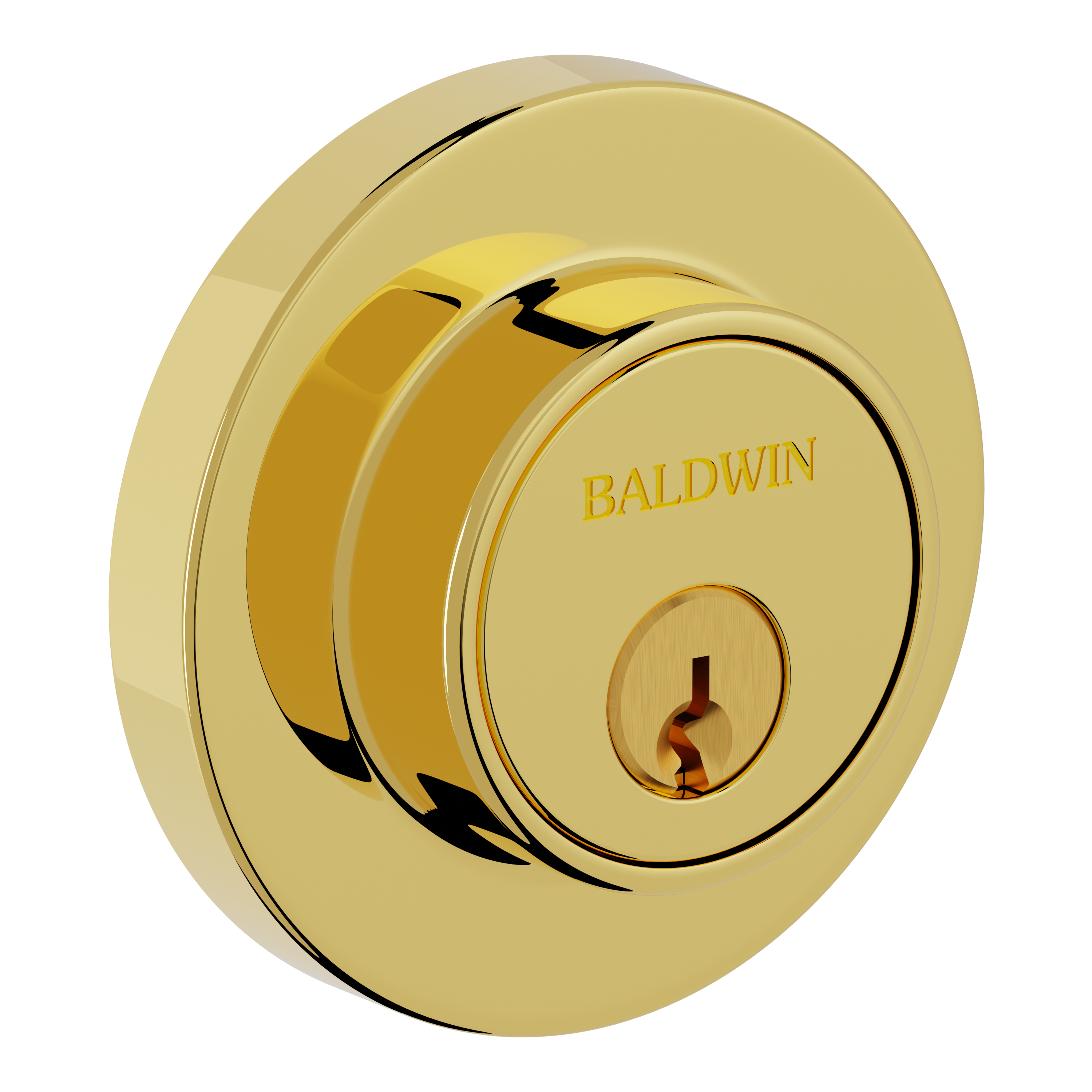Baldwin 8244LL Gramercy Round Level Deadbolt, Bluetooth + WiFi