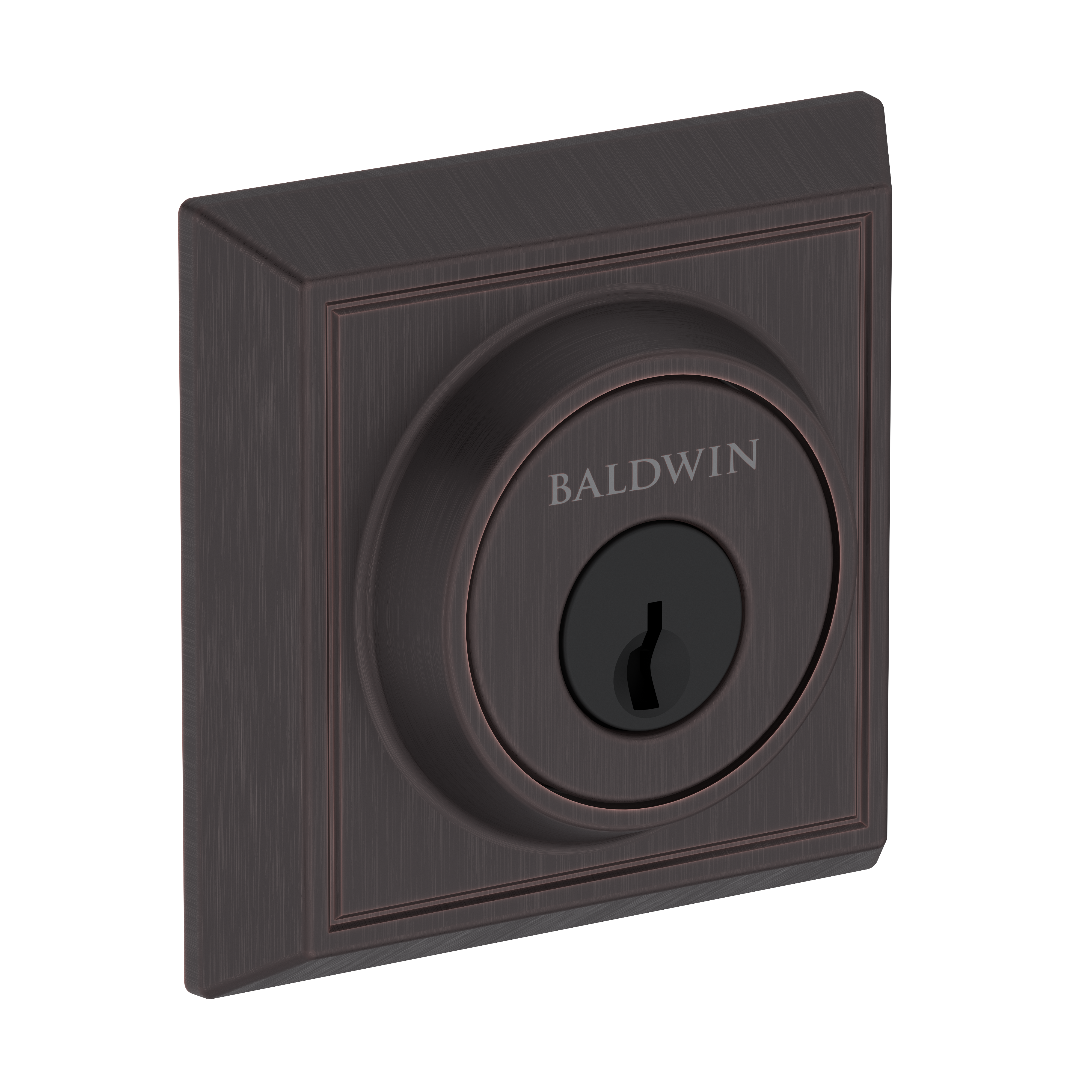 Baldwin Chamfered Square Single Cylinder Deadbolt