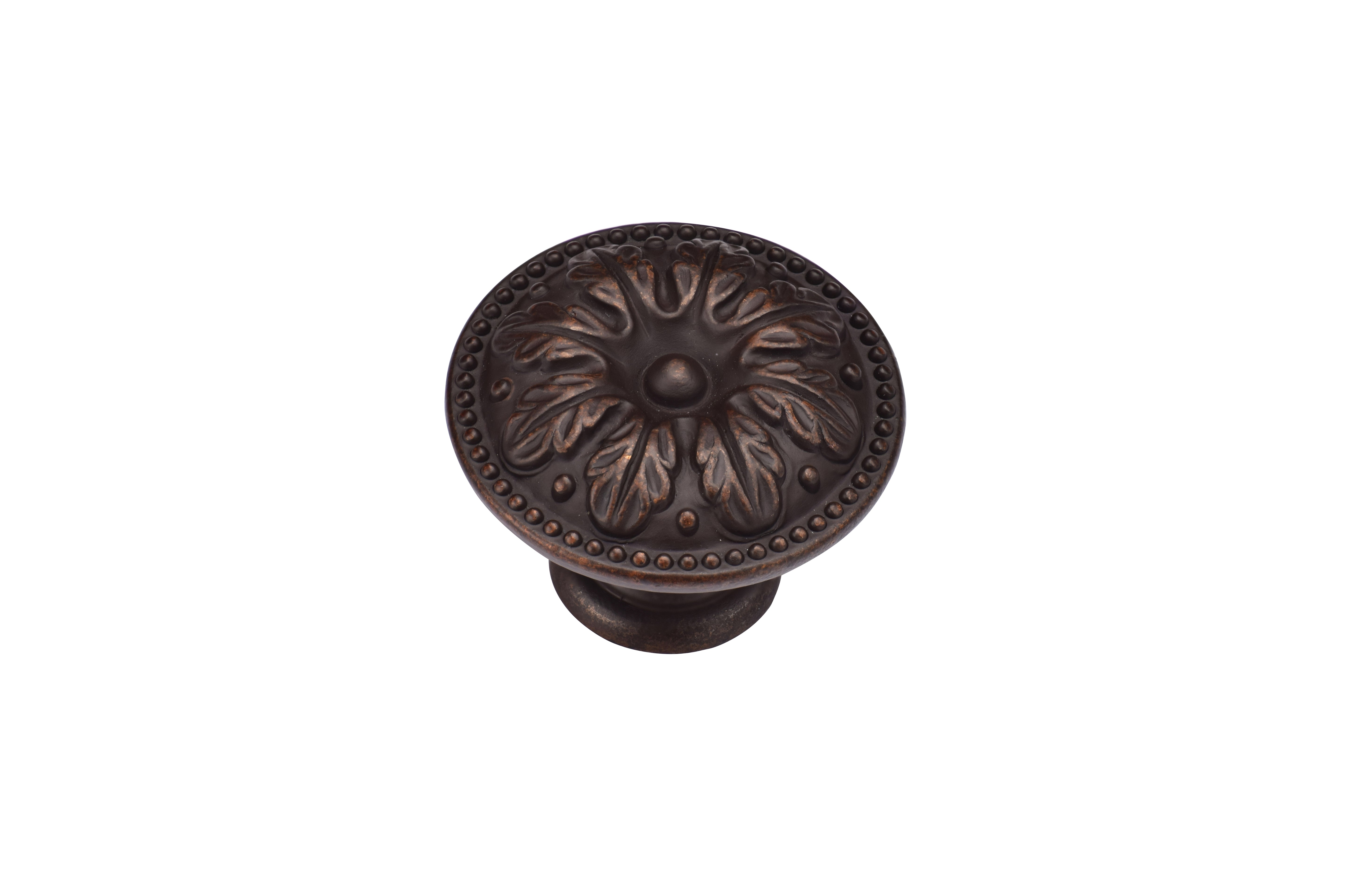Manzoni Floral Round Cabinet Knob