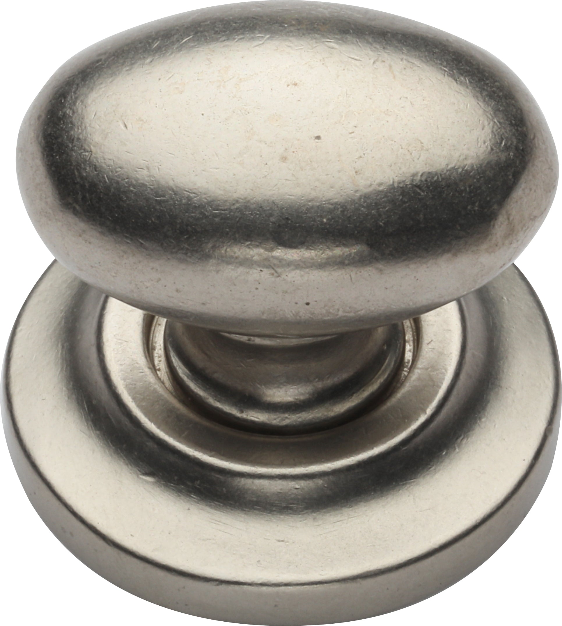 Ashley Norton Bronze Oval (Egg) Cabinet Knob on Rose