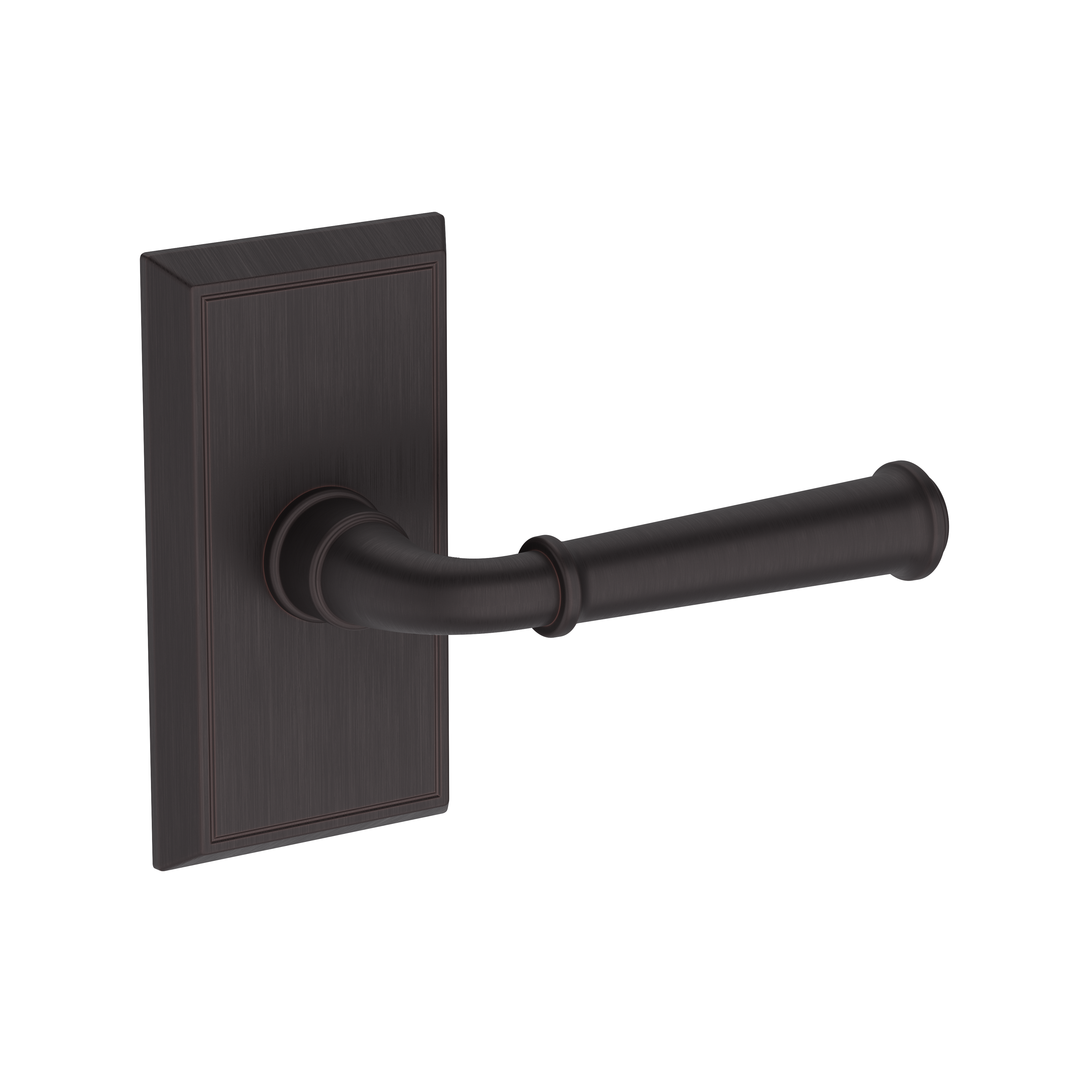 Baldwin Dunsmoor Lever Set with Chamfered 5" Rose