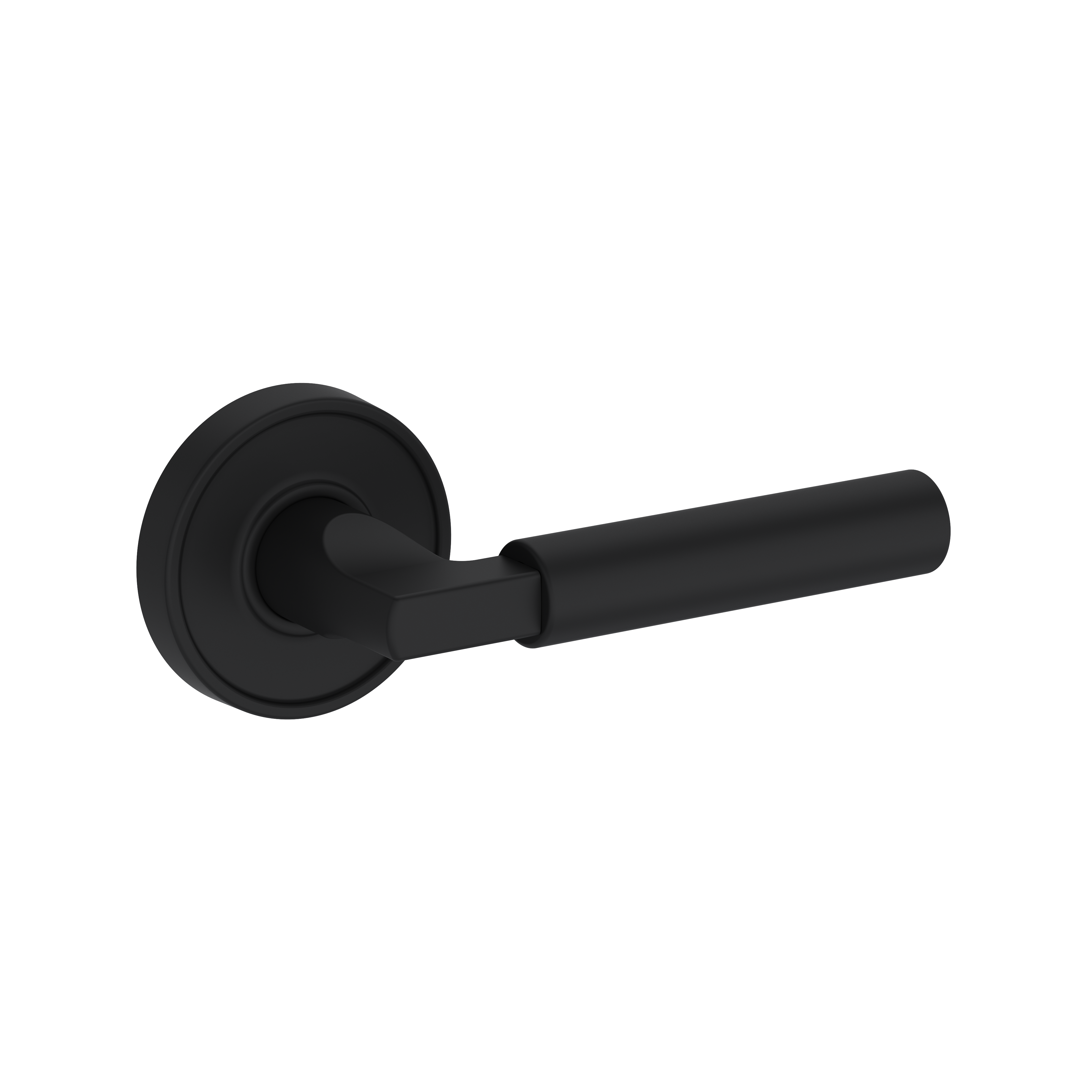 Baldwin Lake Forest Lever Set with Recessed Round Rose