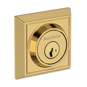 Baldwin Chamfered Square Single Cylinder Deadbolt