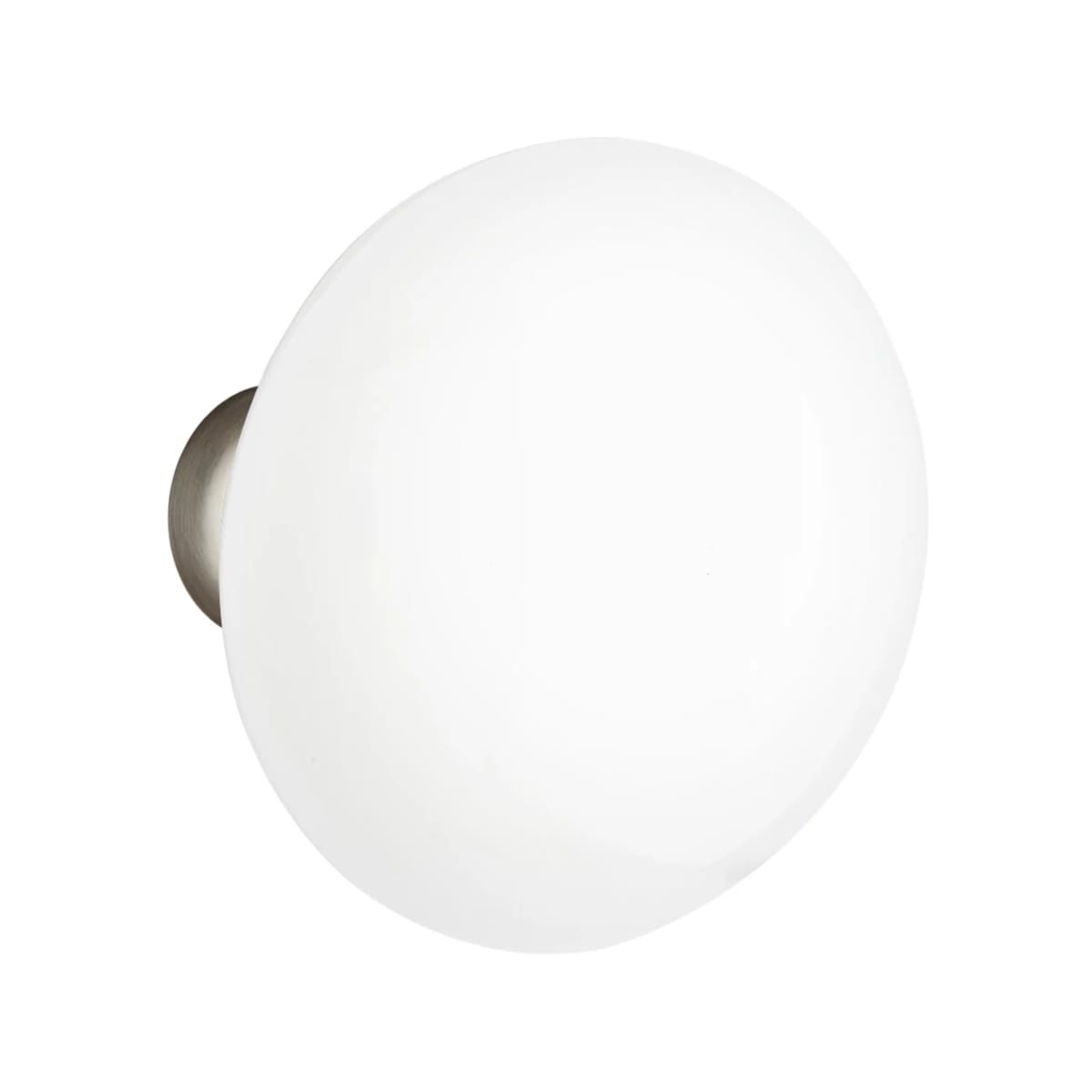 Emtek Richmond Tubular Entryset Monolithic with Ice White Porcelain Knob