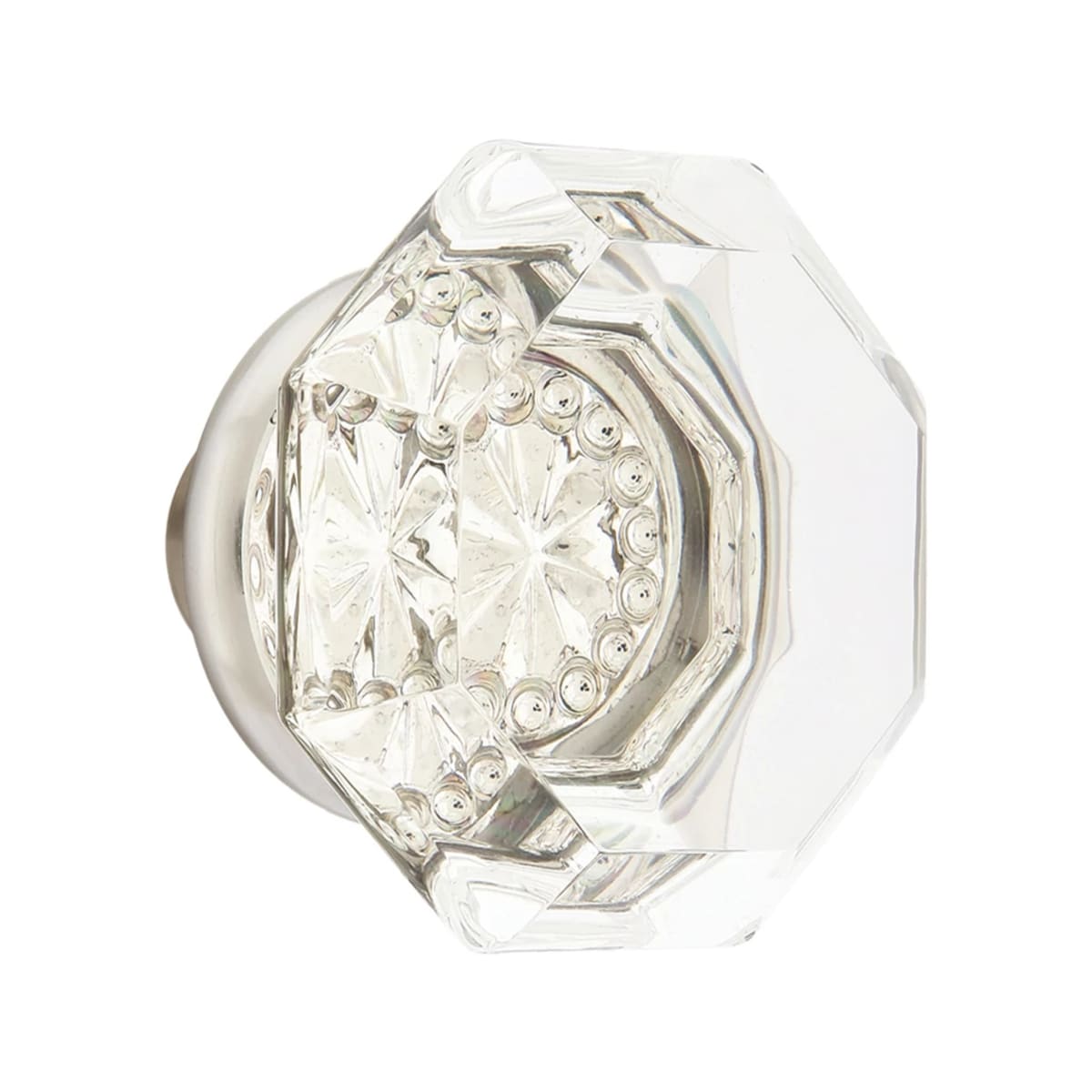 Emtek Davos Tubular Entryset Monolithic with Old Town Knob