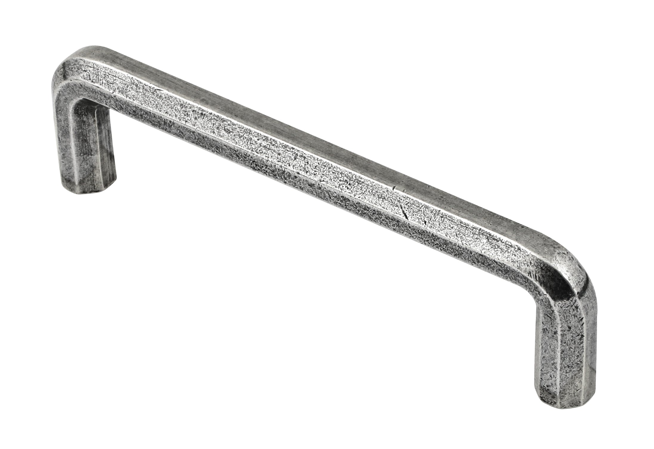 Manzoni Asher Octagonal Pewter Cabinet Pull
