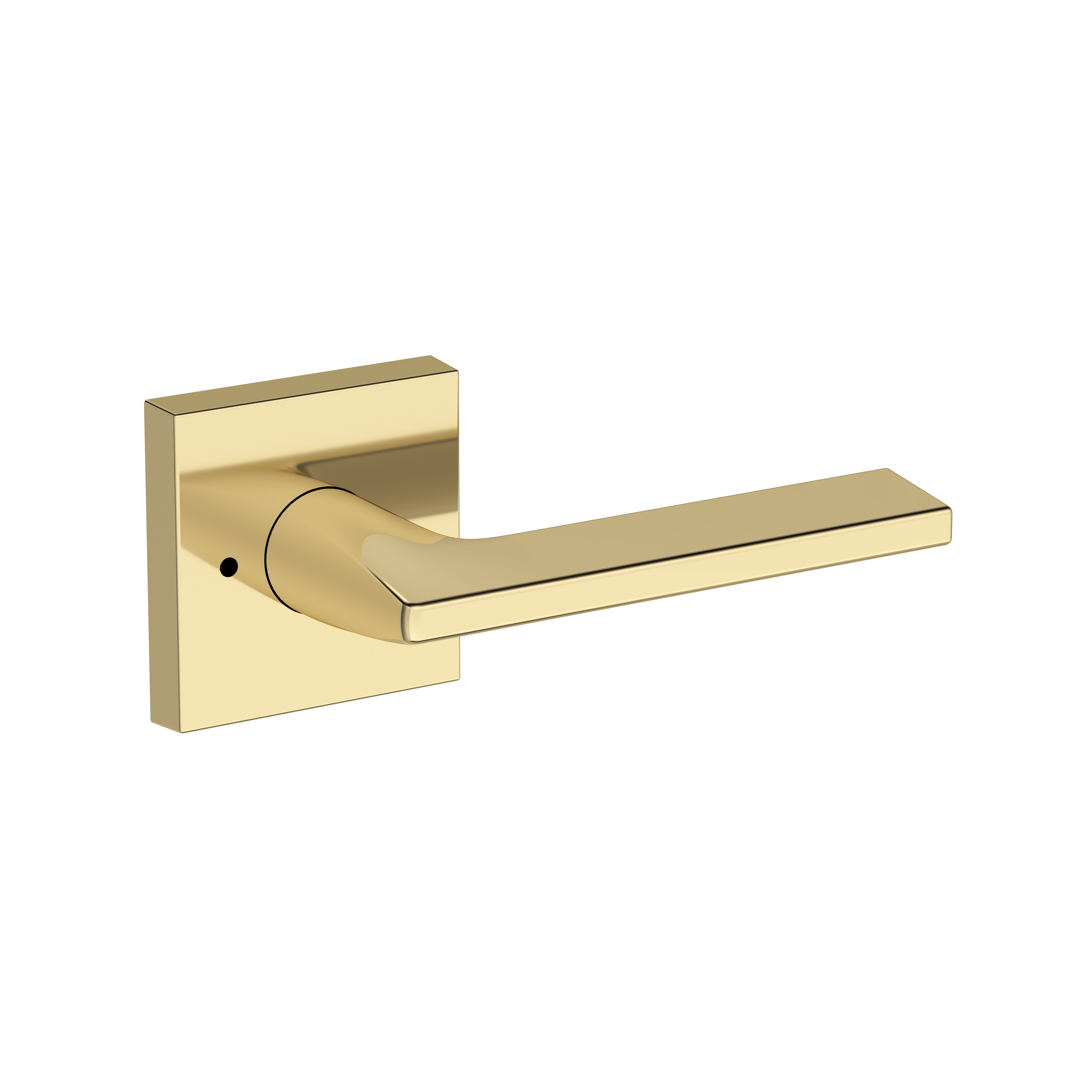 Baldwin Anaheim Hills Lever Set with Contemporary Square Rose