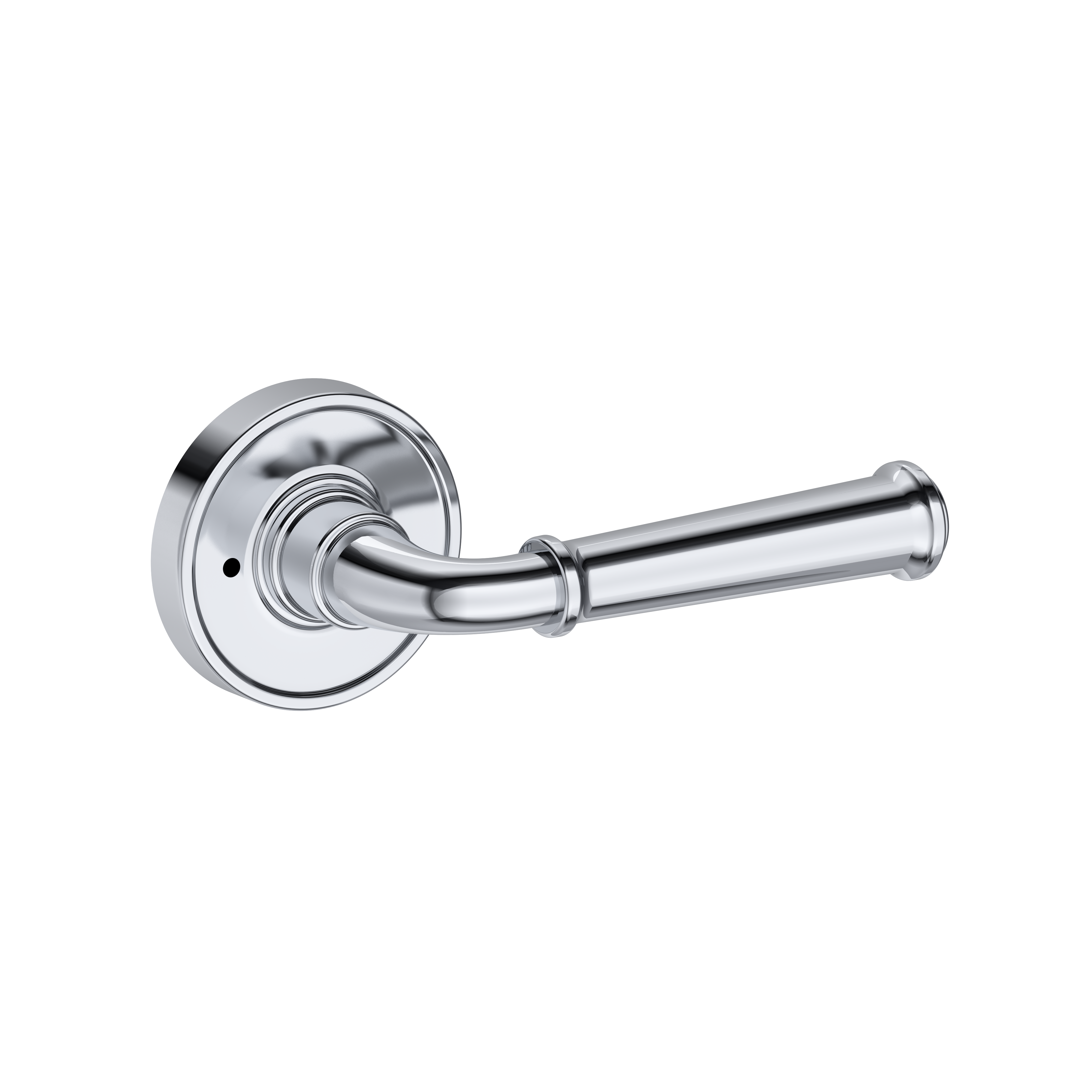 Baldwin Dunsmoor Lever Set with Recessed Round Rose