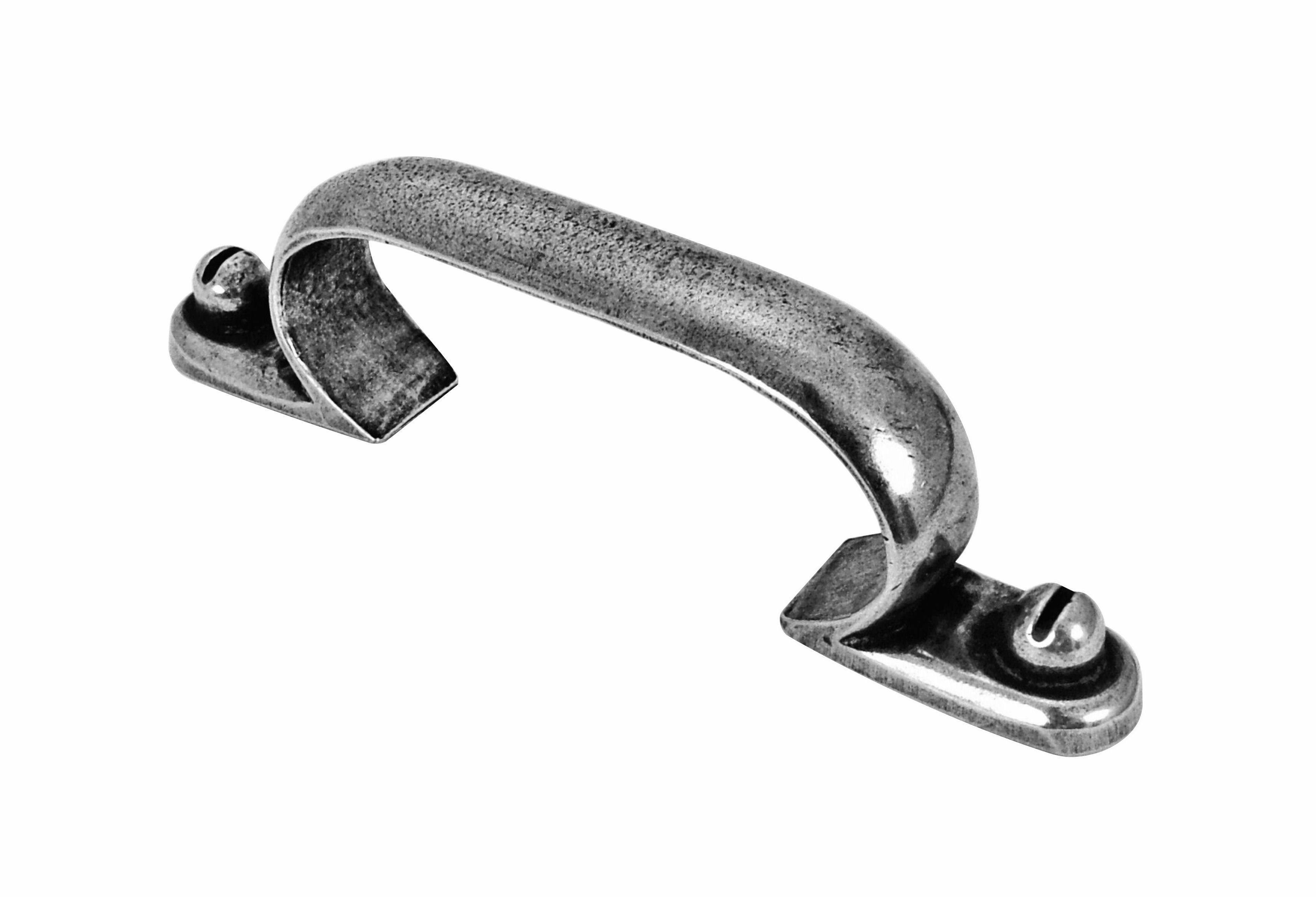 Manzoni Felling Pewter Cabinet Pull